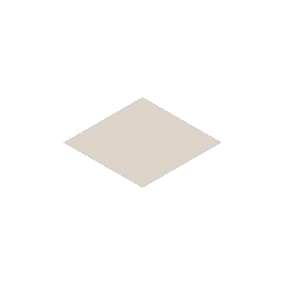 Large Diamond Original Ceramic Tile in Sand Dune Matte