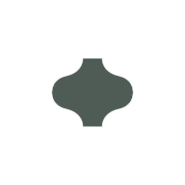 Paseo Original Ceramic Tile in Tempest Matte