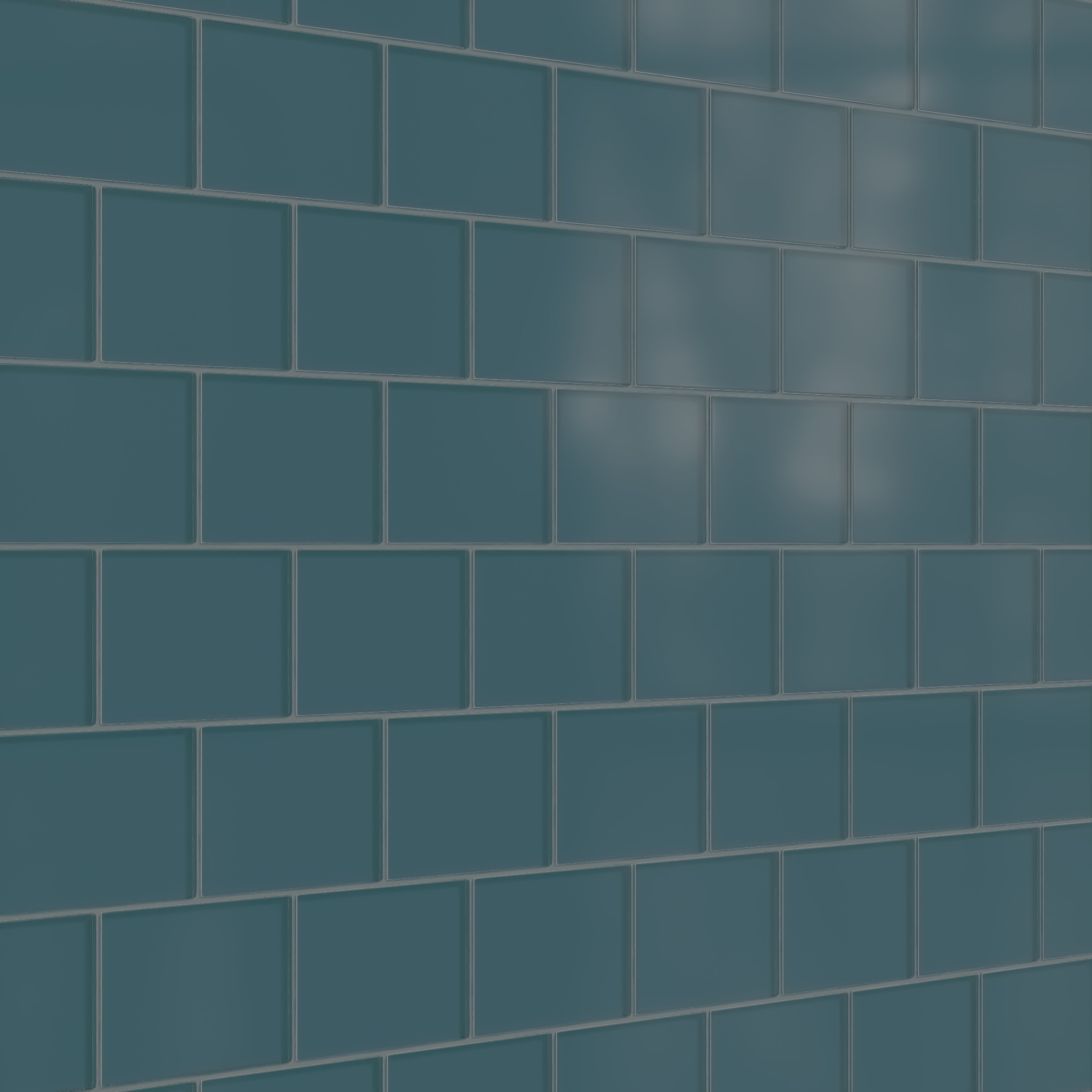 4x6 Glass Tile in Magpie Matte