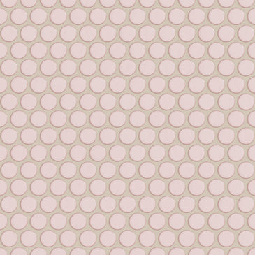 Penny Round Sheeted Original Ceramic Mosaic Tile in Evening Glow Gloss