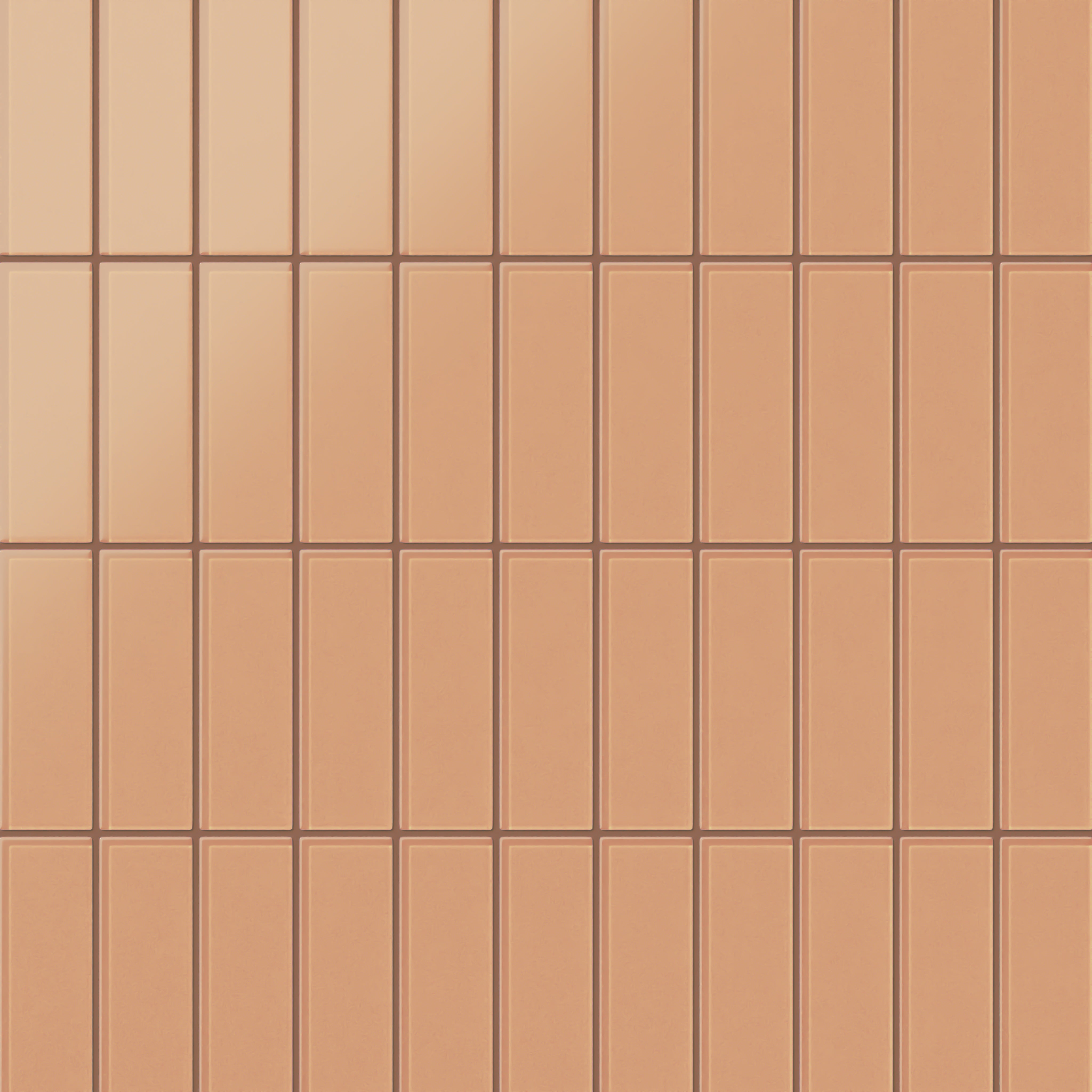 2x6 Glass Tile in Carolina Wren Matte