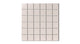 2x2 Straight Set Sheeted Natural Press Ceramic Mosaic Tile in Tyrian Purple Matte