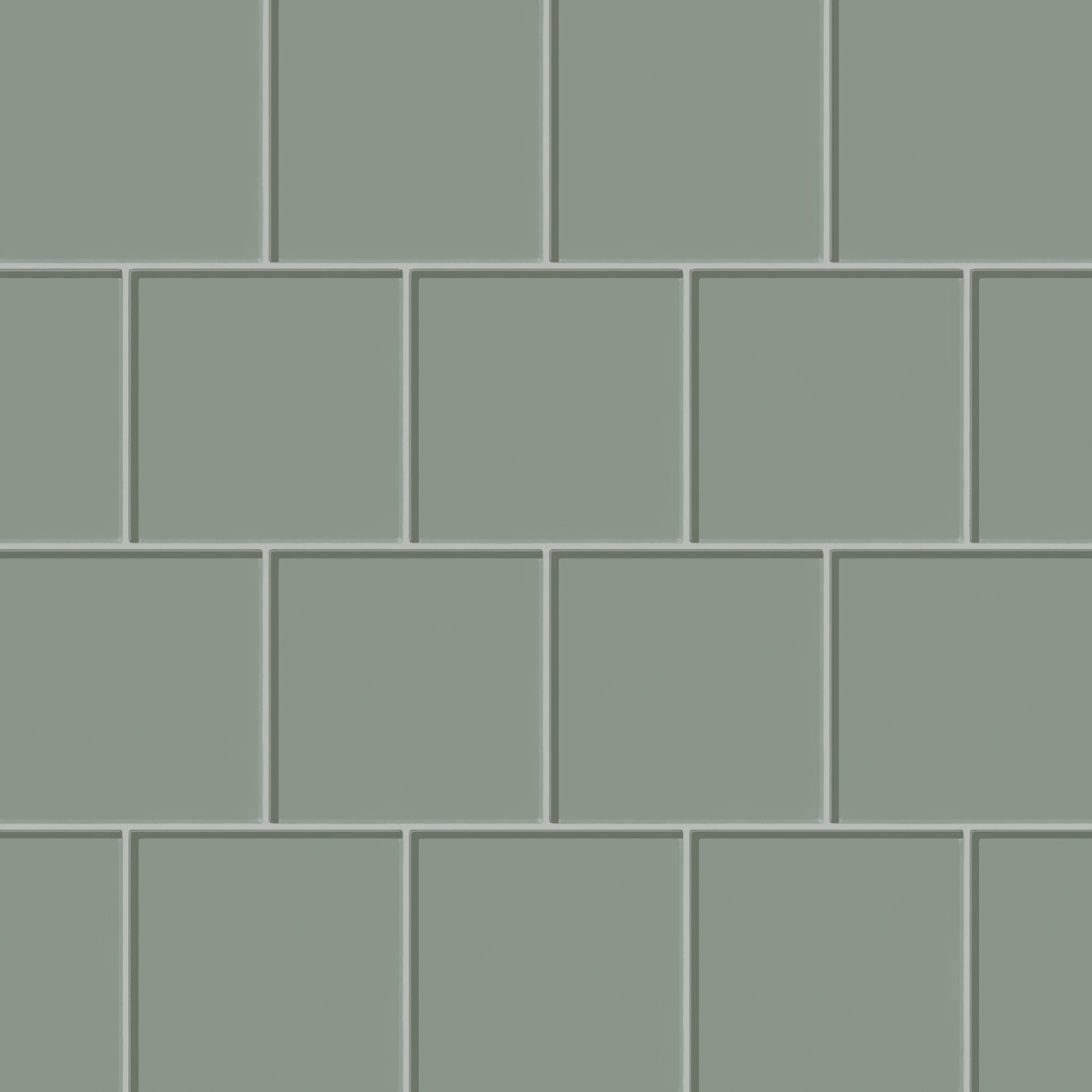 6x6 Glass Tile in Hummingbird Gloss
