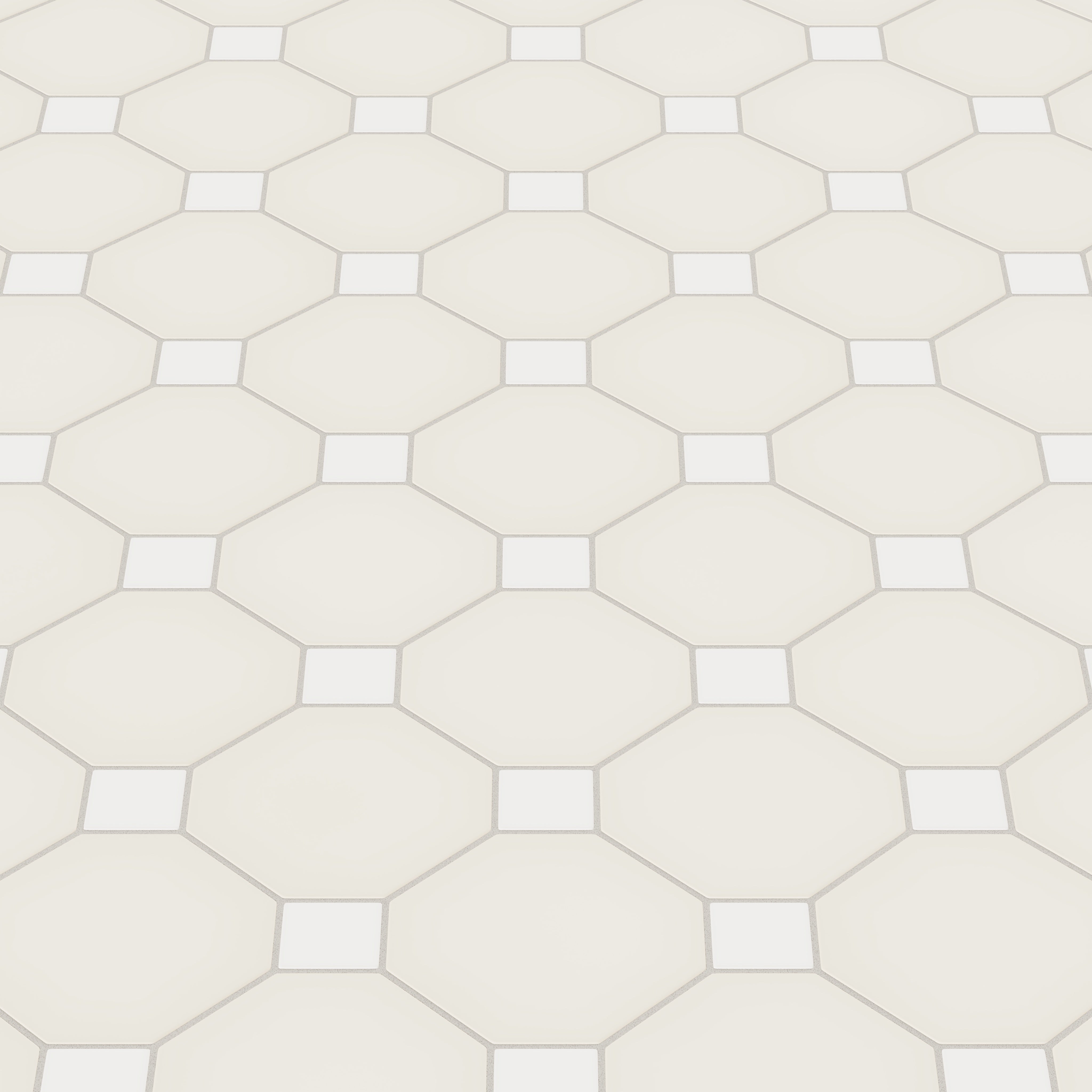 Gramercy Original Ceramic Tile in Feldspar Matte & Calcite Matte