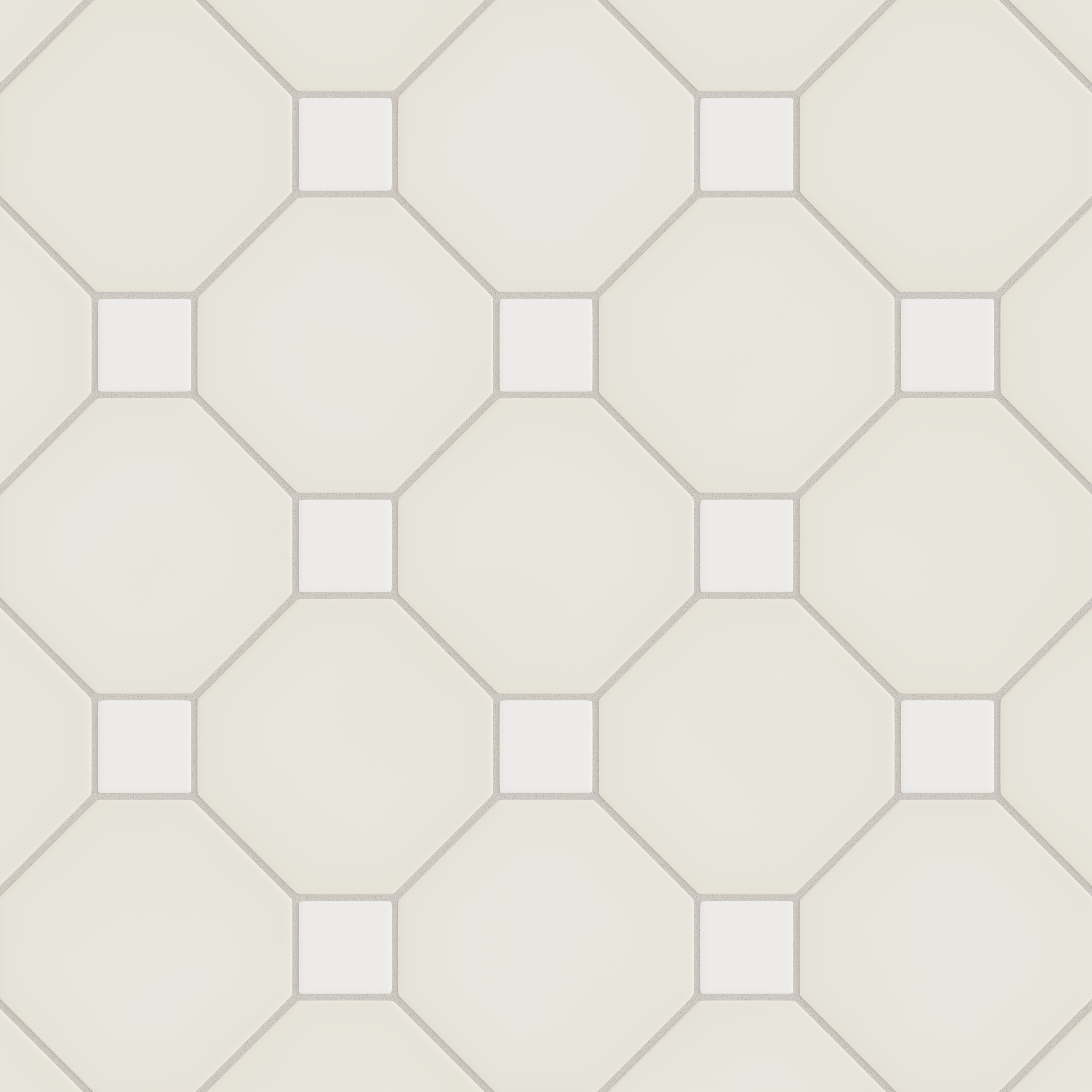Gramercy Original Ceramic Tile in Feldspar Matte & Calcite Matte