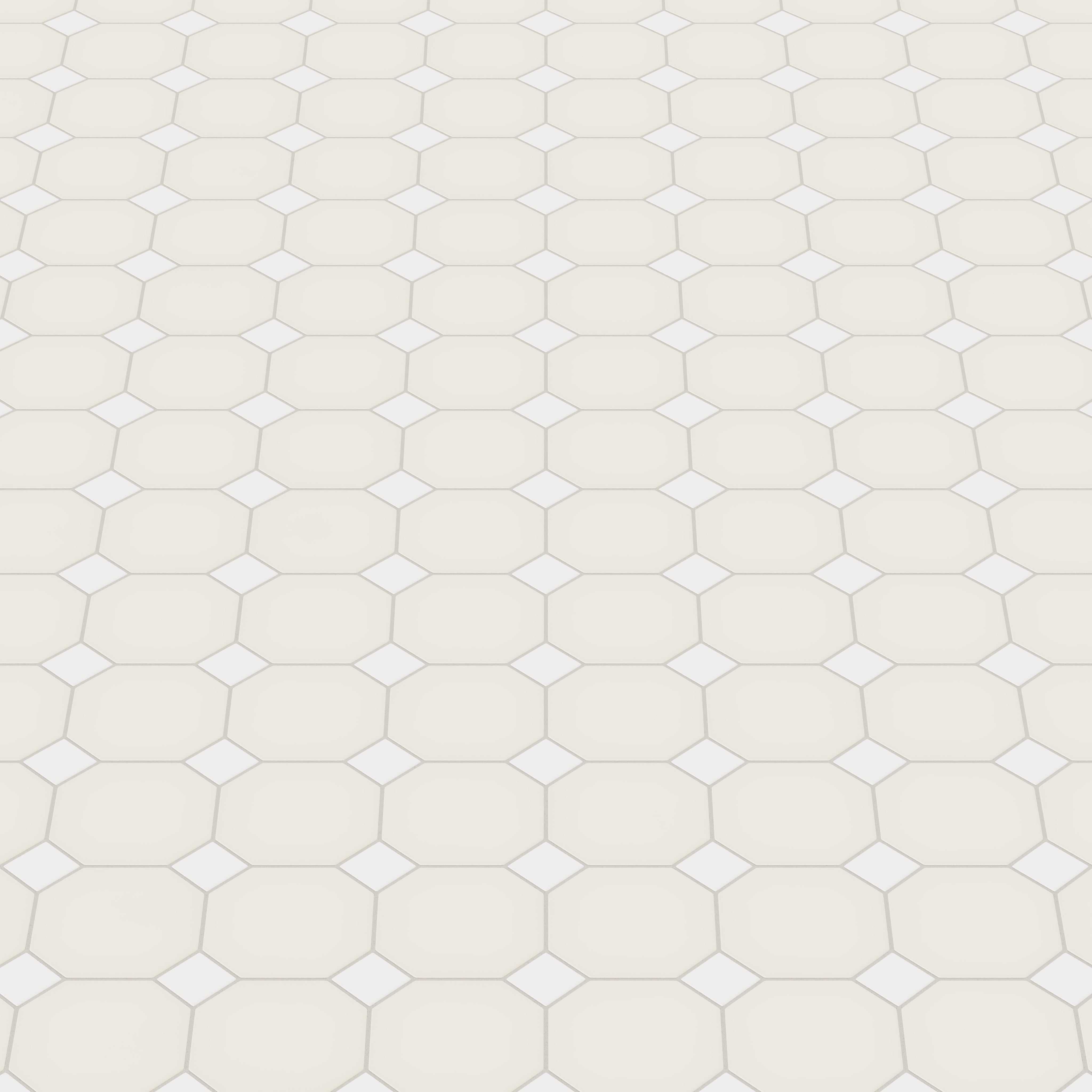 Gramercy Original Ceramic Tile in Feldspar Matte & Calcite Matte