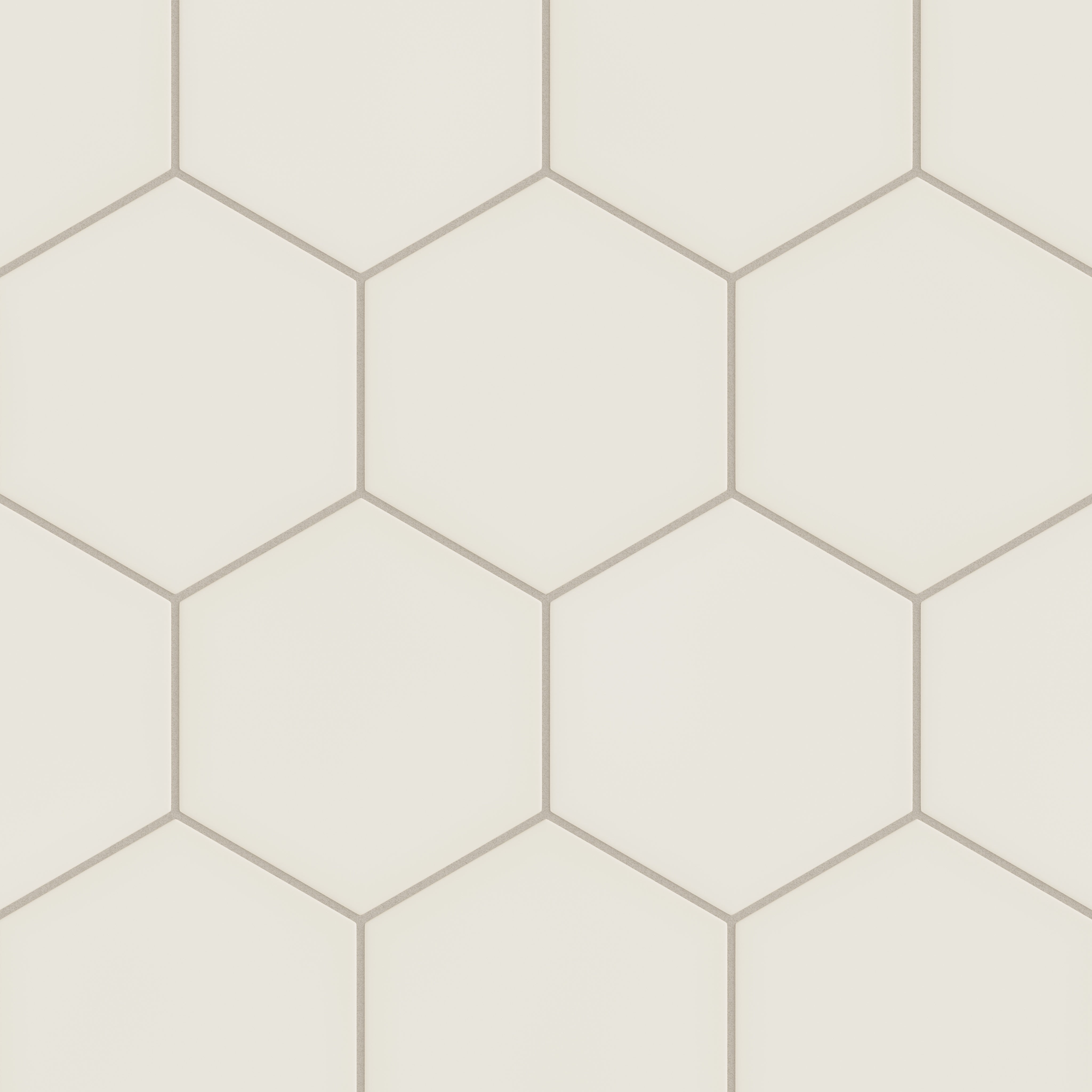 8" Hexagon Original Ceramic Tile in Feldspar Matte