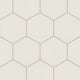 8" Hexagon Original Ceramic Tile in Feldspar Matte