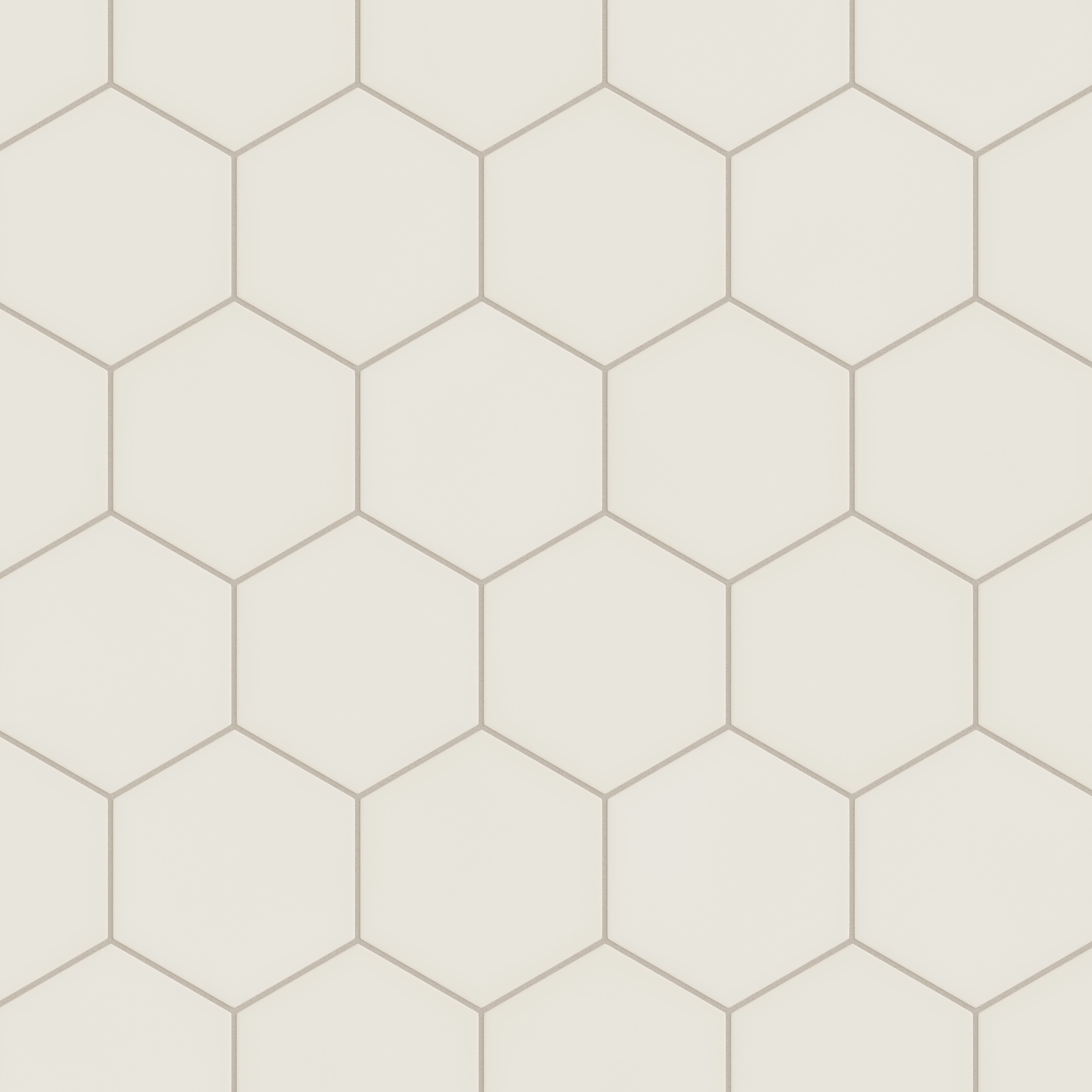 8" Hexagon Original Ceramic Tile in Feldspar Matte