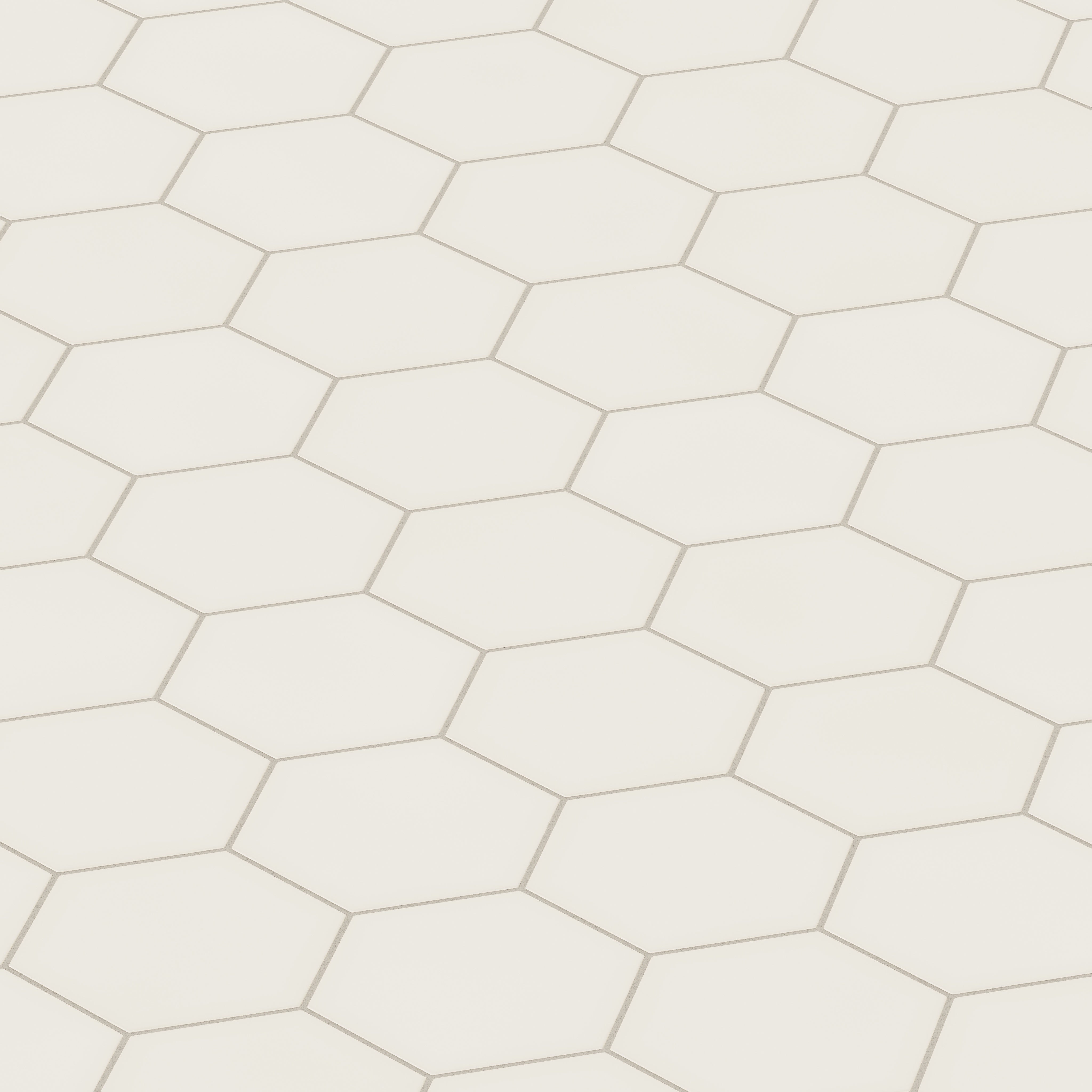 8" Hexagon Original Ceramic Tile in Feldspar Matte