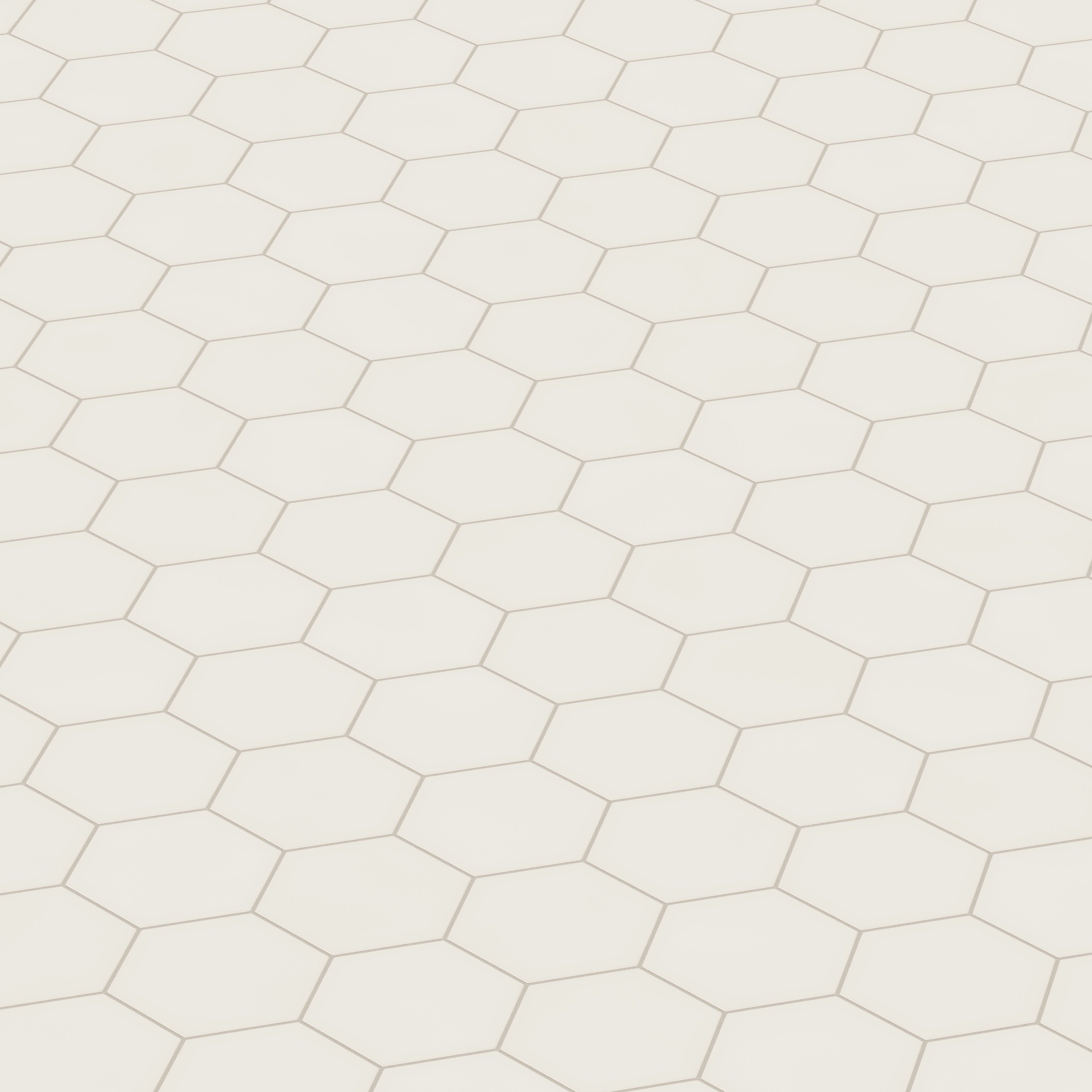 8" Hexagon Original Ceramic Tile in Feldspar Matte