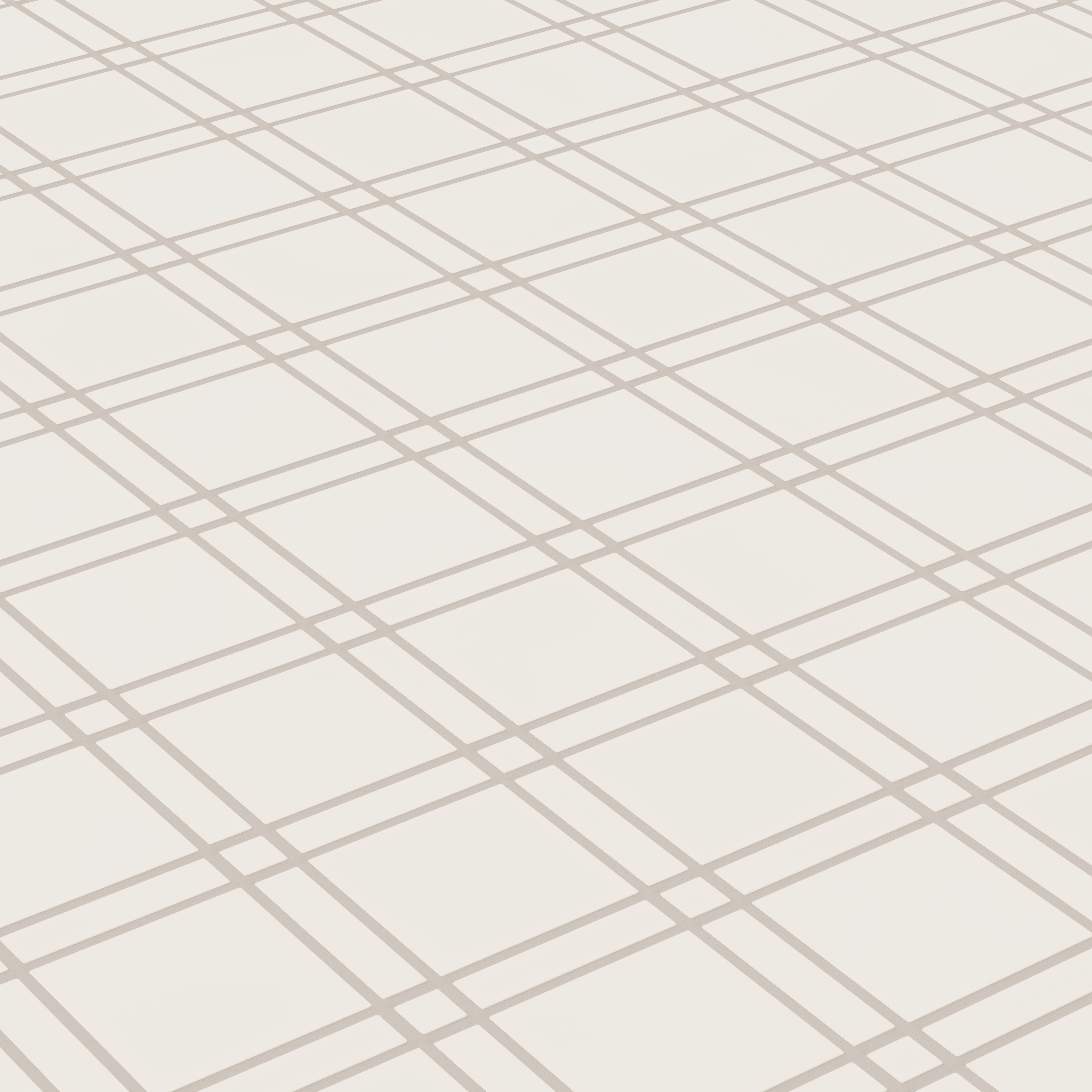 Lattice Sheeted Original Ceramic Tile in Feldspar Matte