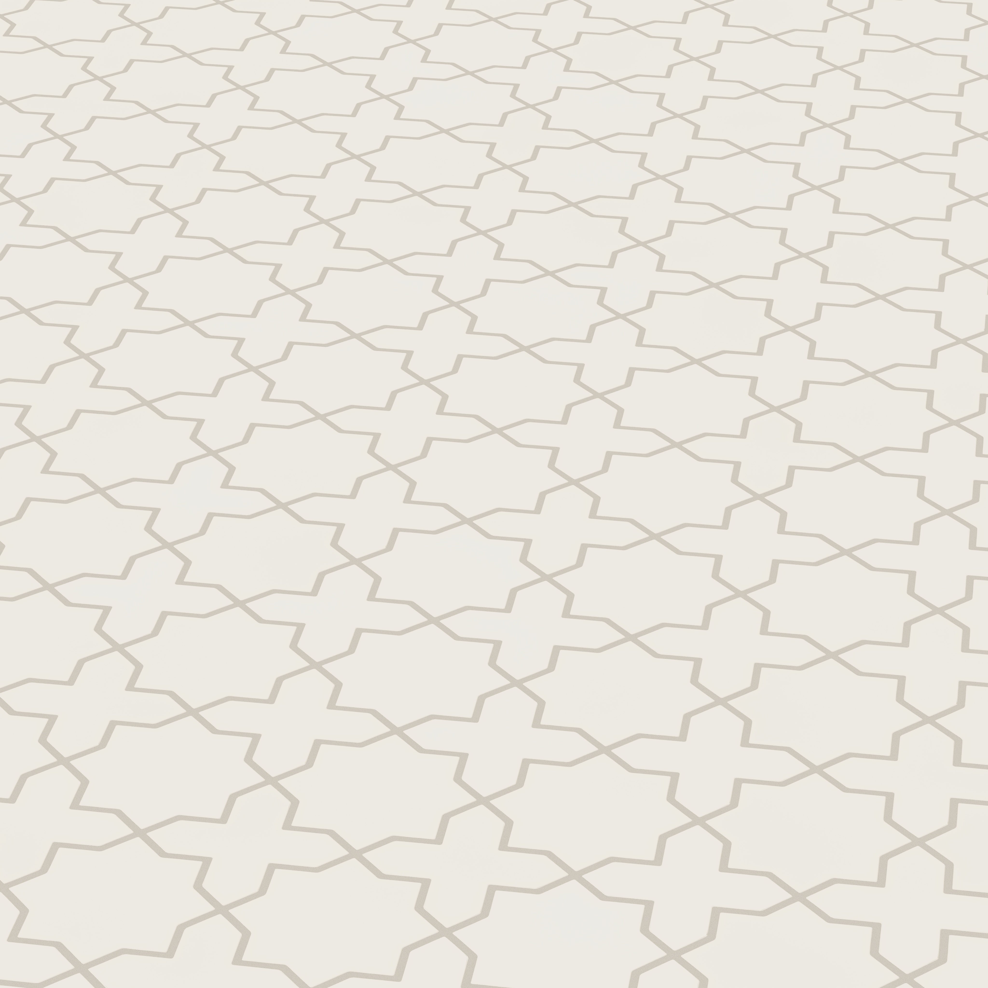 Mini Star & Cross Original Ceramic Tile in Feldspar Matte