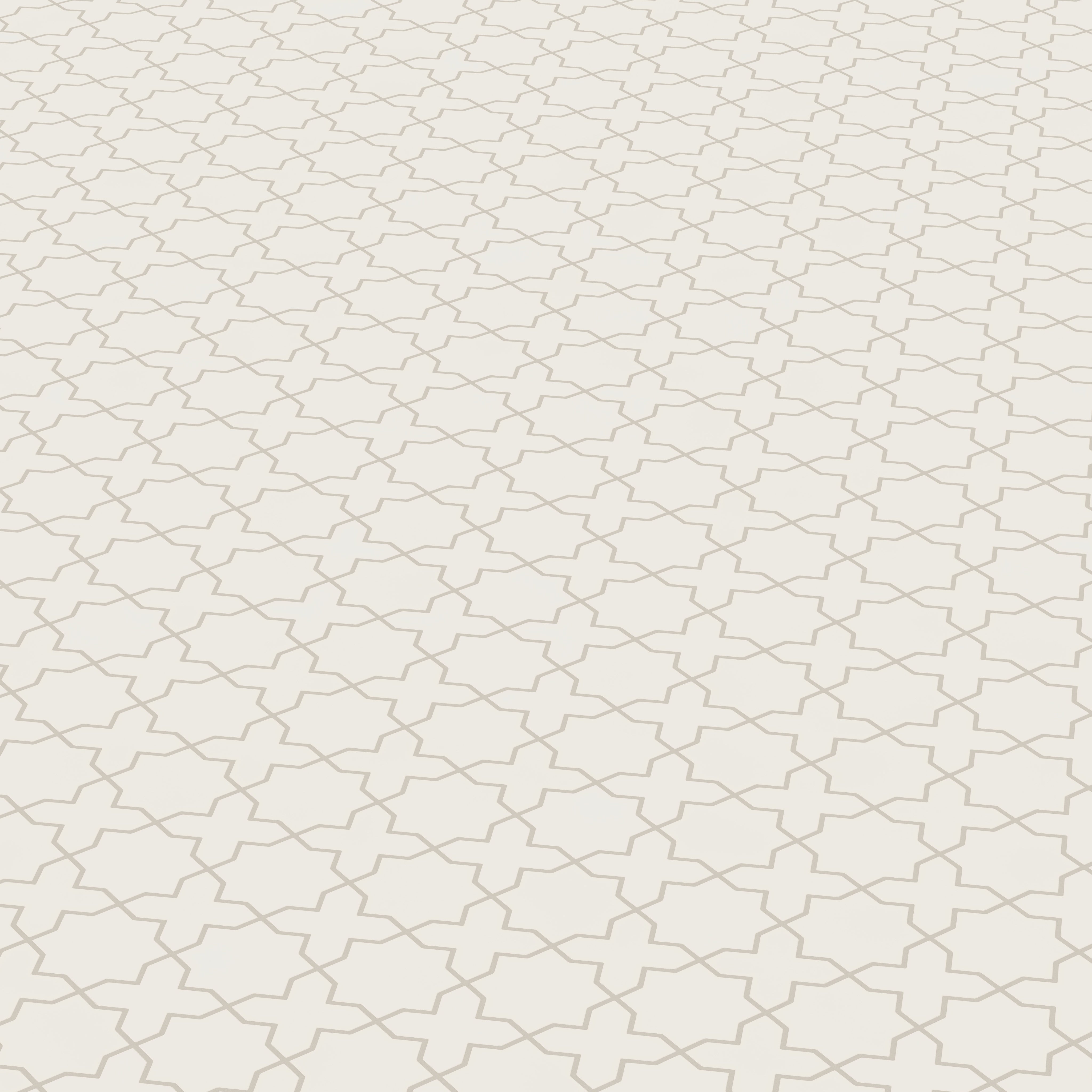 Mini Star & Cross Original Ceramic Tile in Feldspar Matte