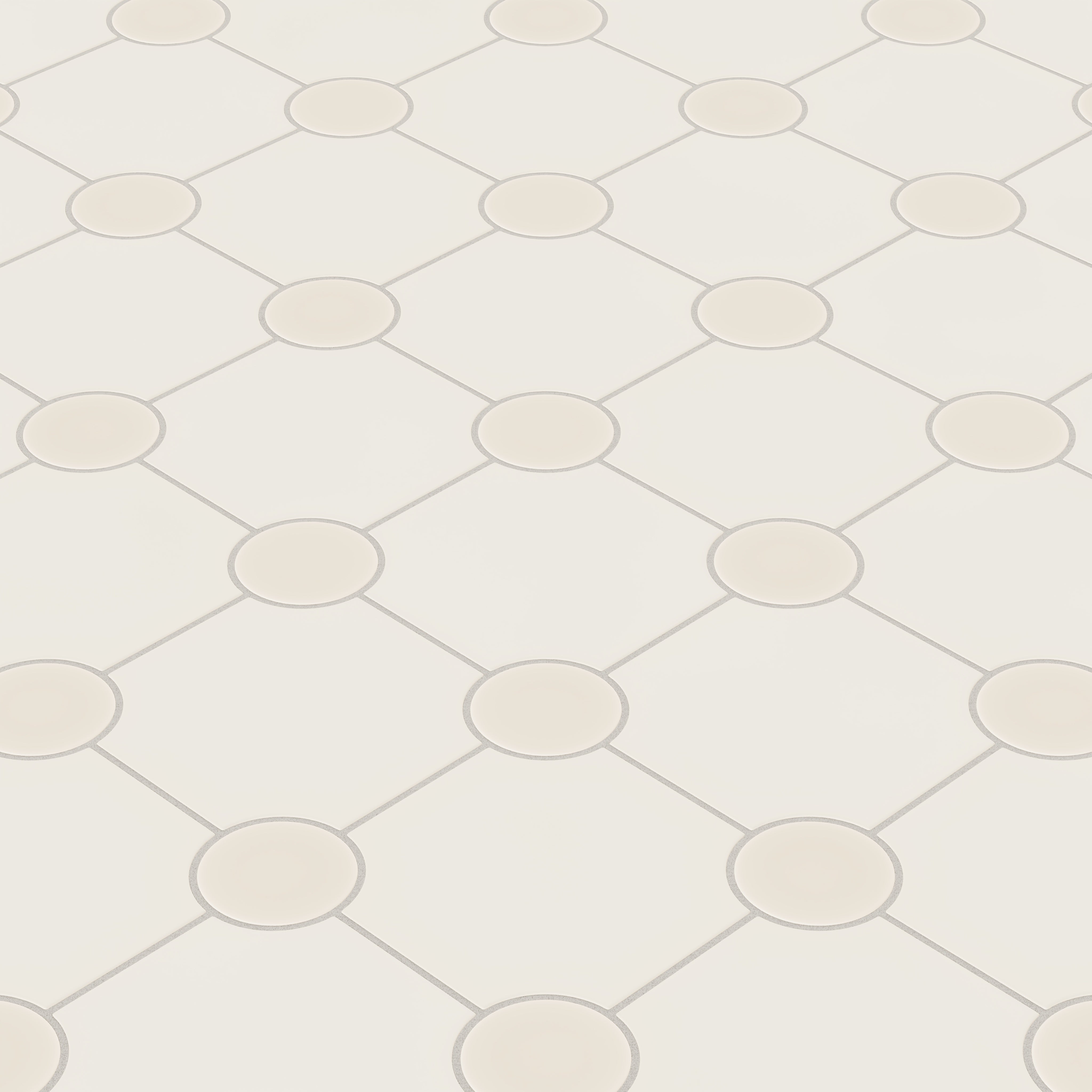 Portico Original Ceramic Tile in Feldspar Matte & Sand Dune Matte