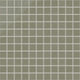 2x2 Straight Set Sheeted Natural Press Ceramic Mosaic Tile in Fern Gloss