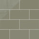 6x12 Natural Press Ceramic Tile in Fern Gloss