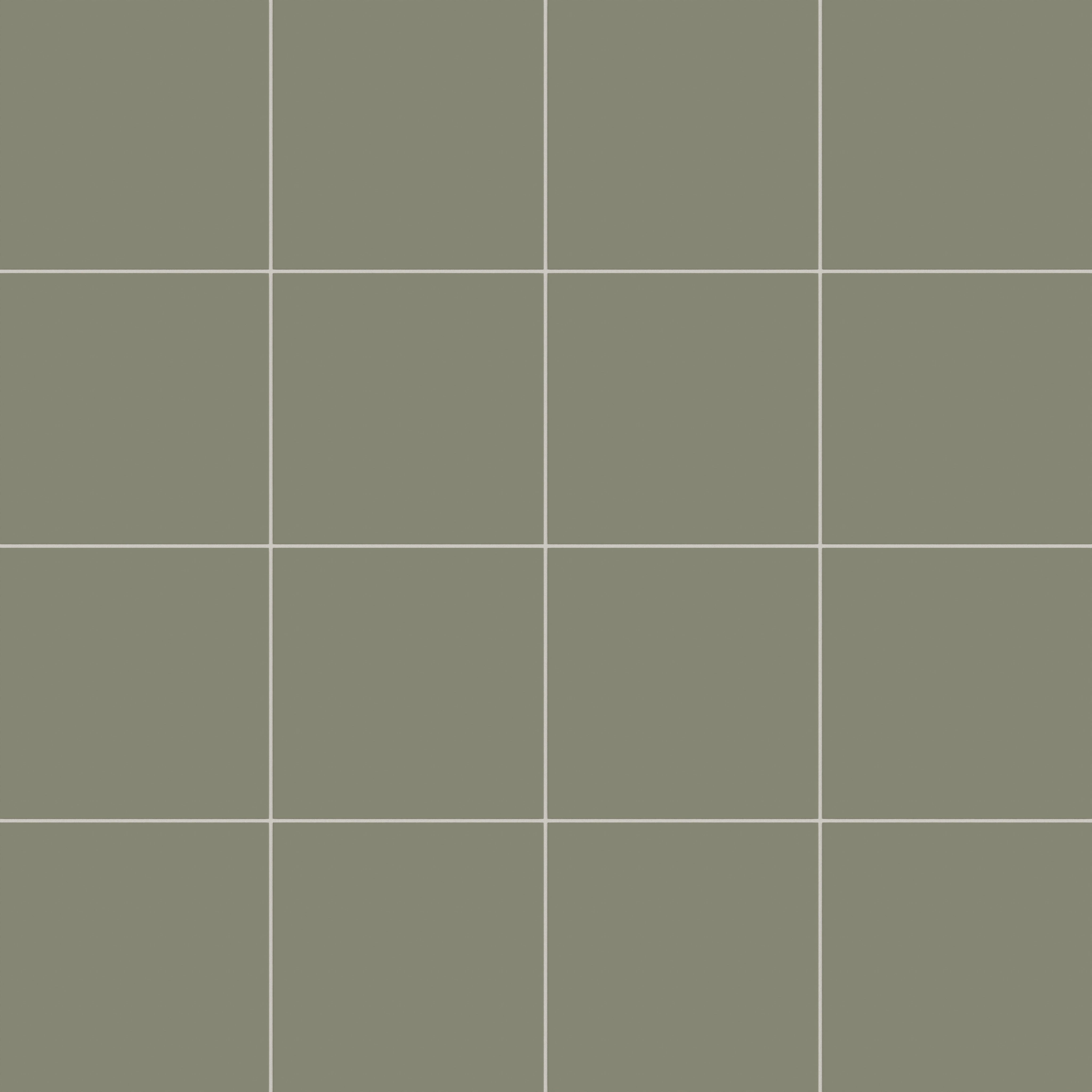 12x12 Natural Press Ceramic Tile in Fern Matte