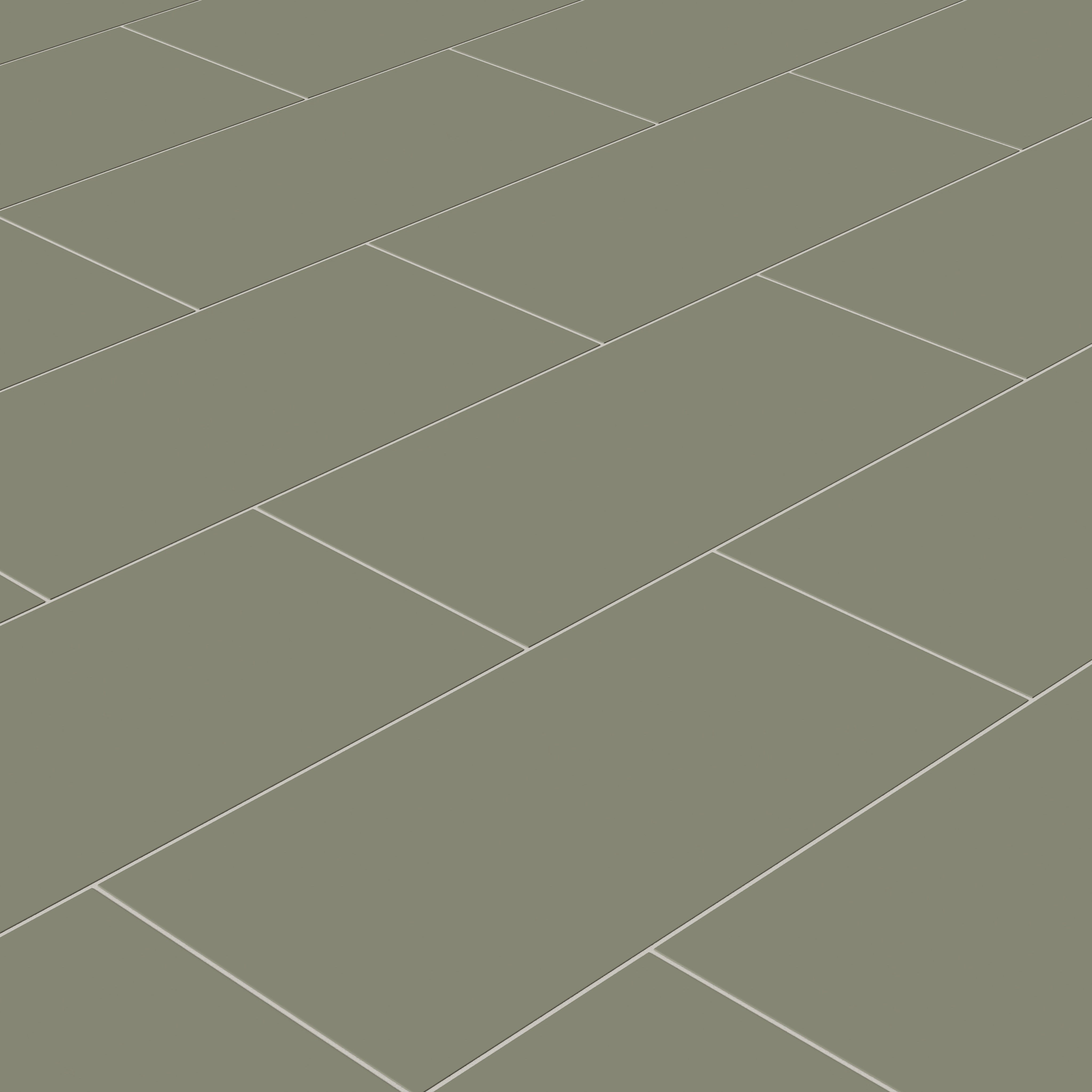 12x24 Natural Press Ceramic Tile in Fern Matte
