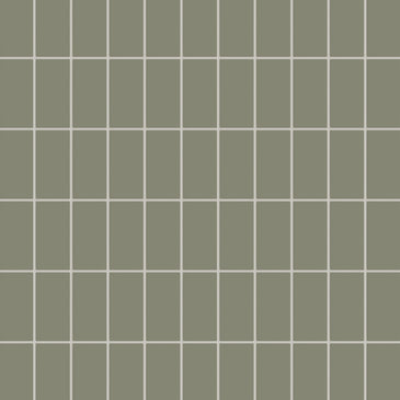 2x4 Straight Set Sheeted Natural Press Ceramic Mosaic Tile in Fern Matte