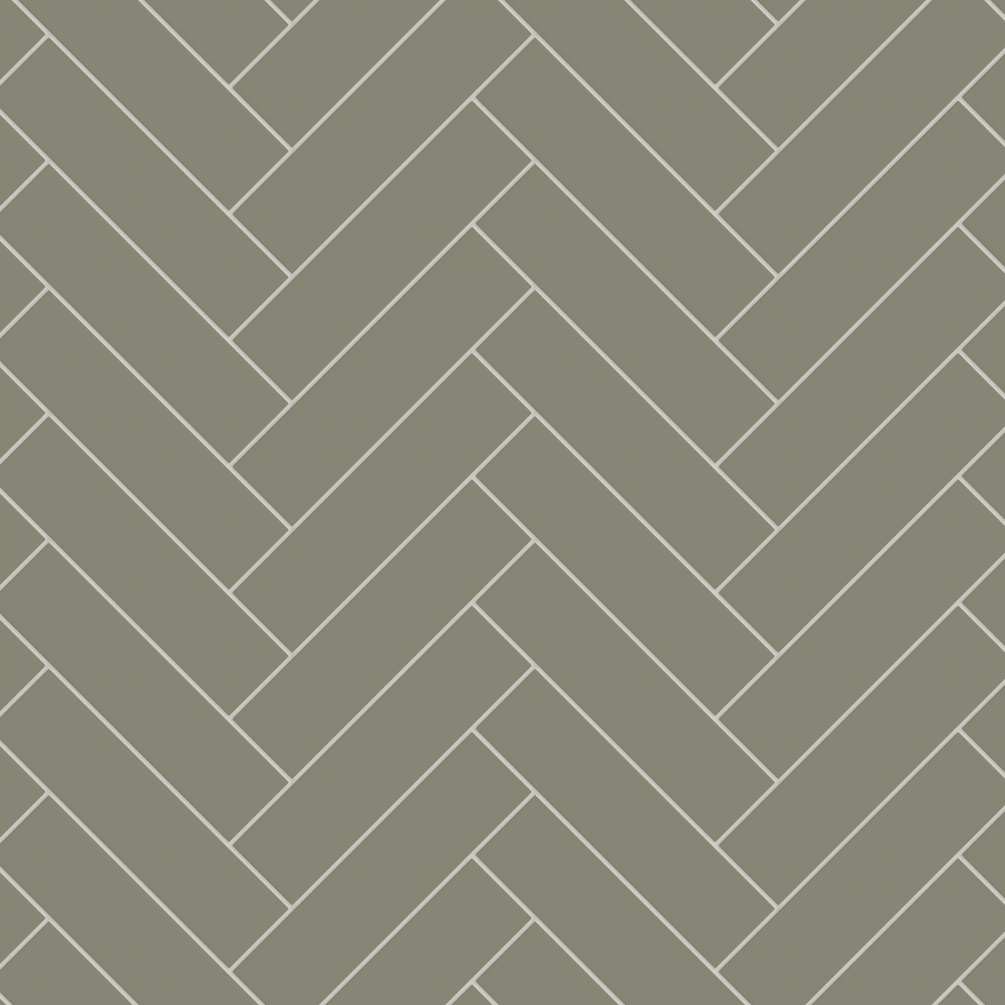 3x12 Natural Press Ceramic Tile in Fern Matte