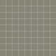 3x3 Straight Set Sheeted Natural Press Ceramic Mosaic Tile in Fern Matte