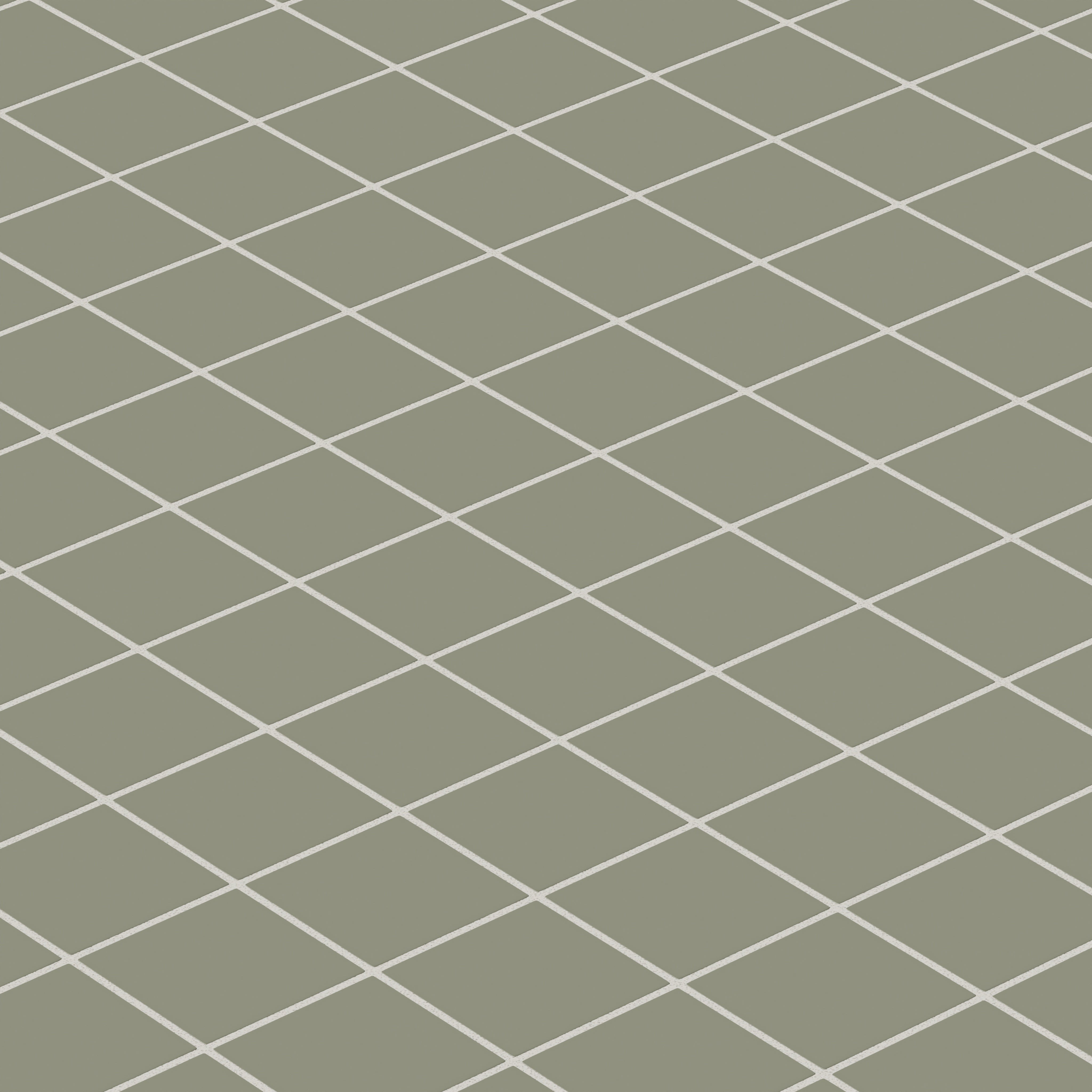3x3 Straight Set Sheeted Natural Press Ceramic Mosaic Tile in Fern Matte