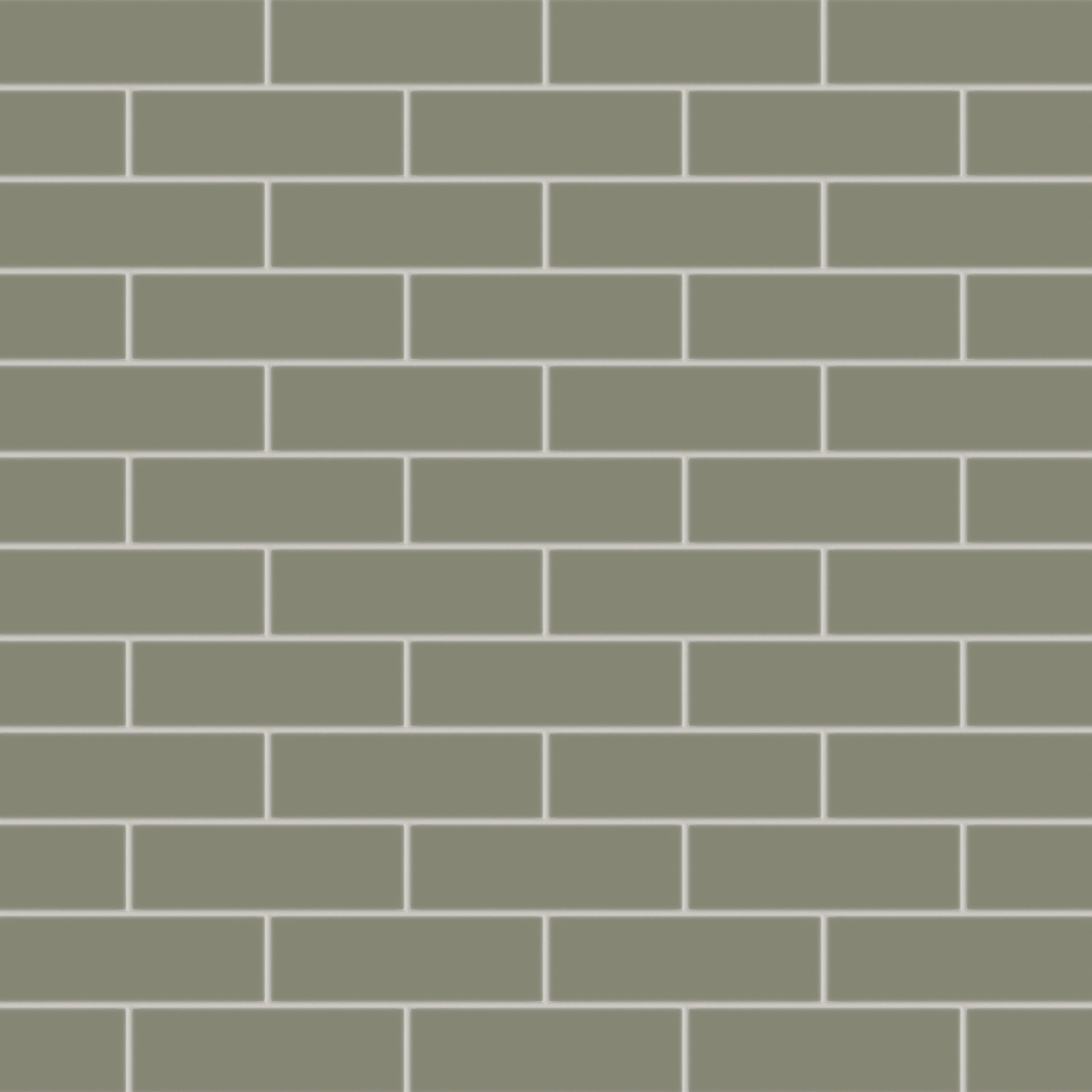 3x9 Natural Press Ceramic Tile in Fern Matte