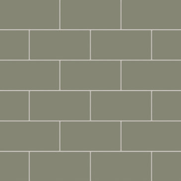 4x8 Natural Press Ceramic Tile in Fern Matte