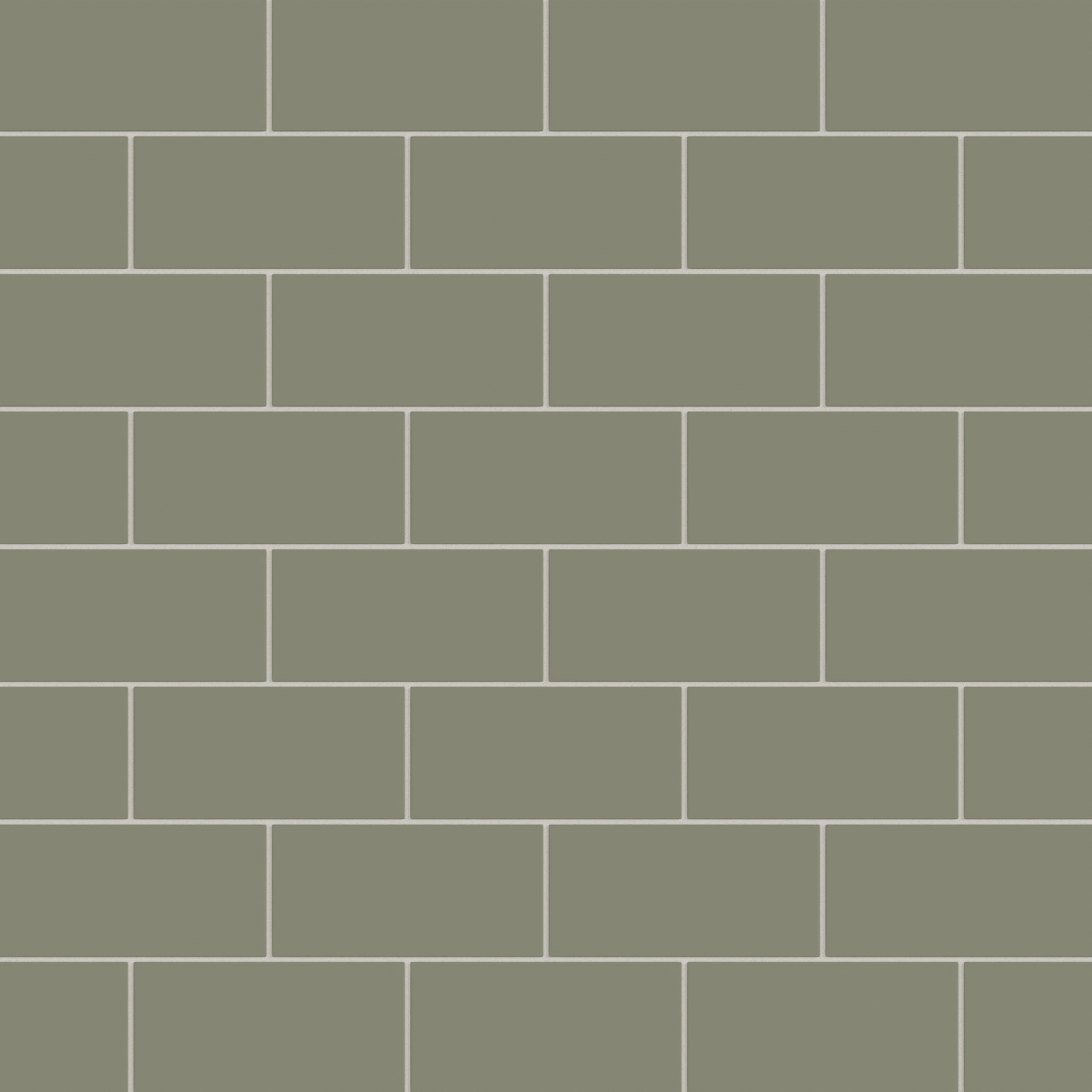 4x8 Natural Press Ceramic Tile in Fern Matte