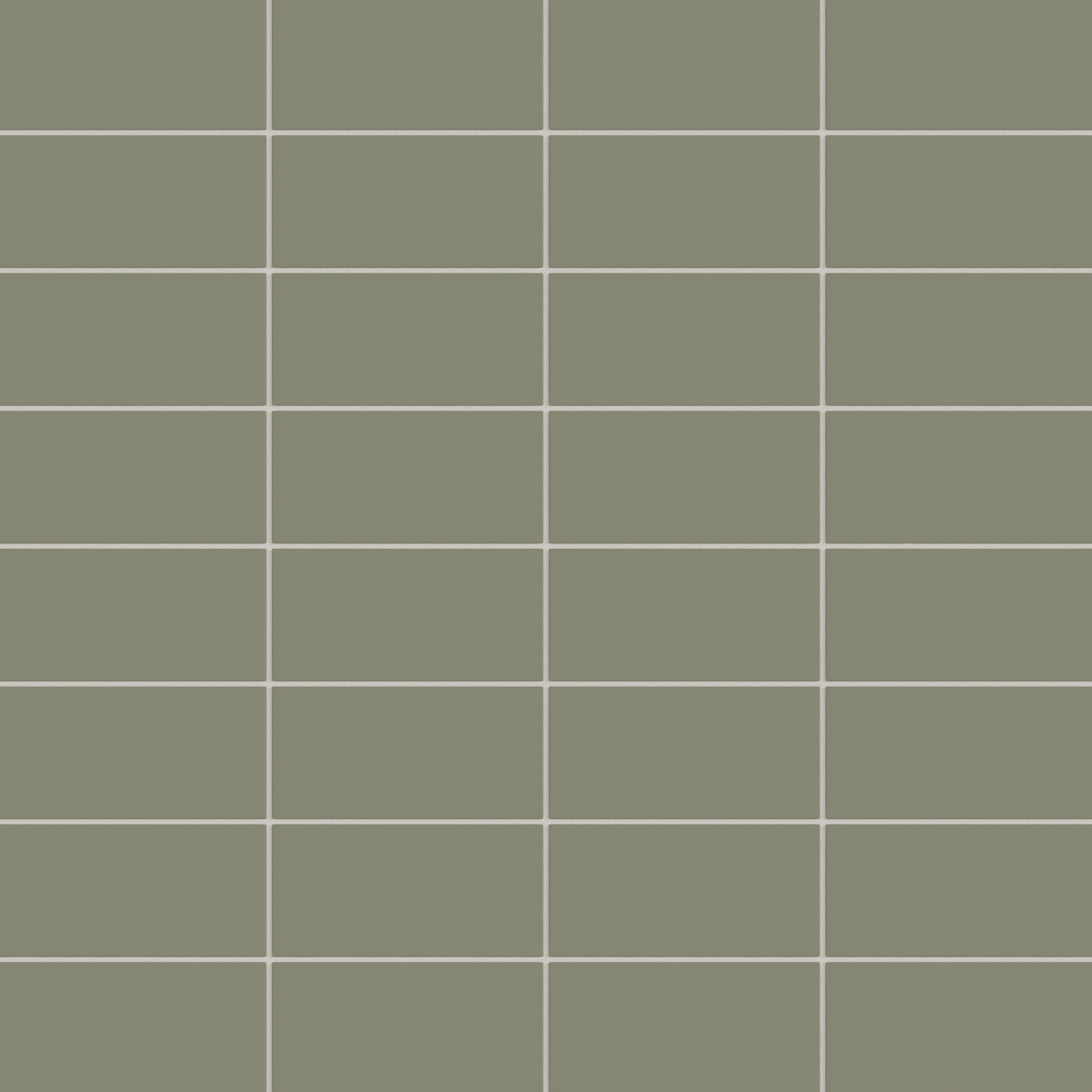 4x8 Natural Press Ceramic Tile in Fern Matte