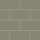 6x12 Natural Press Ceramic Tile in Fern Matte