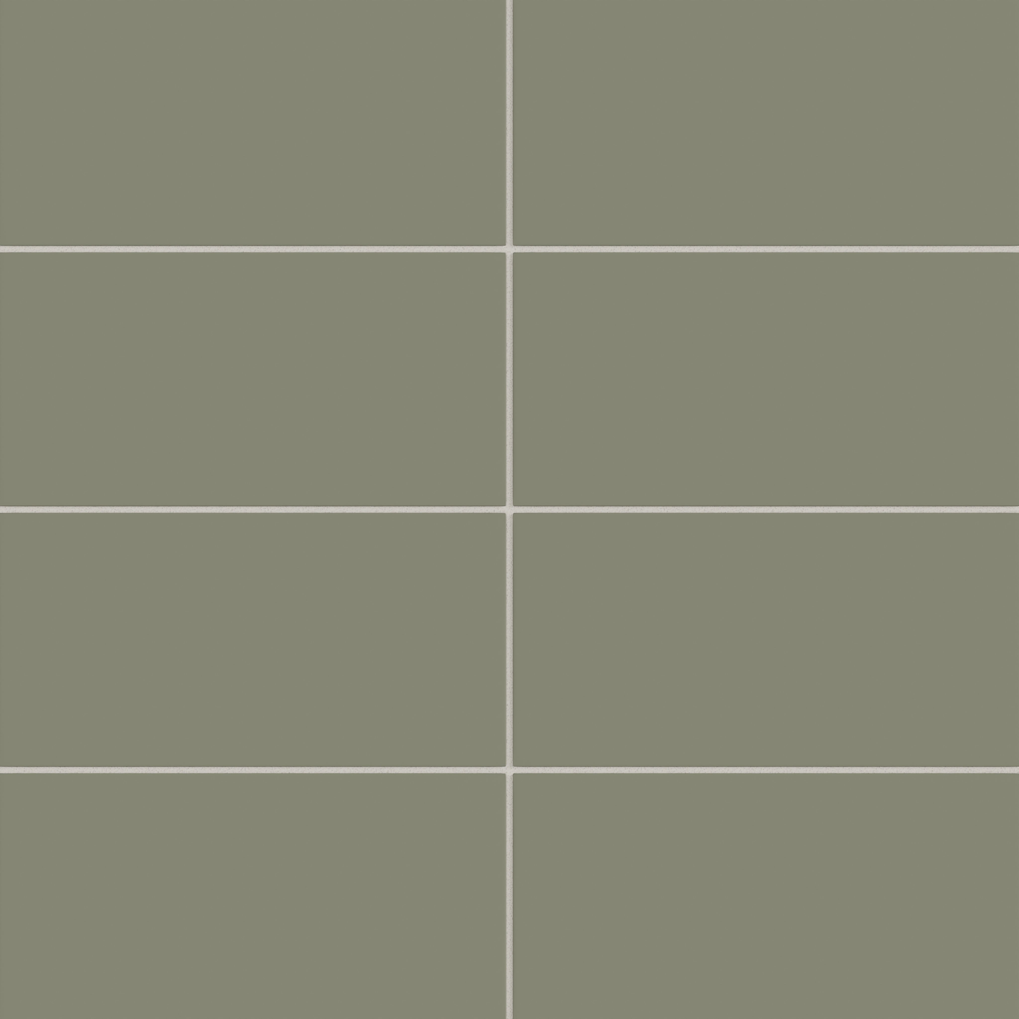 6x12 Natural Press Ceramic Tile in Fern Matte