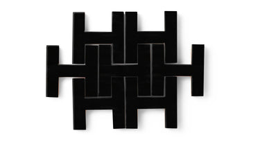 Chaine Homme Original Ceramic Tile in Raven Gloss