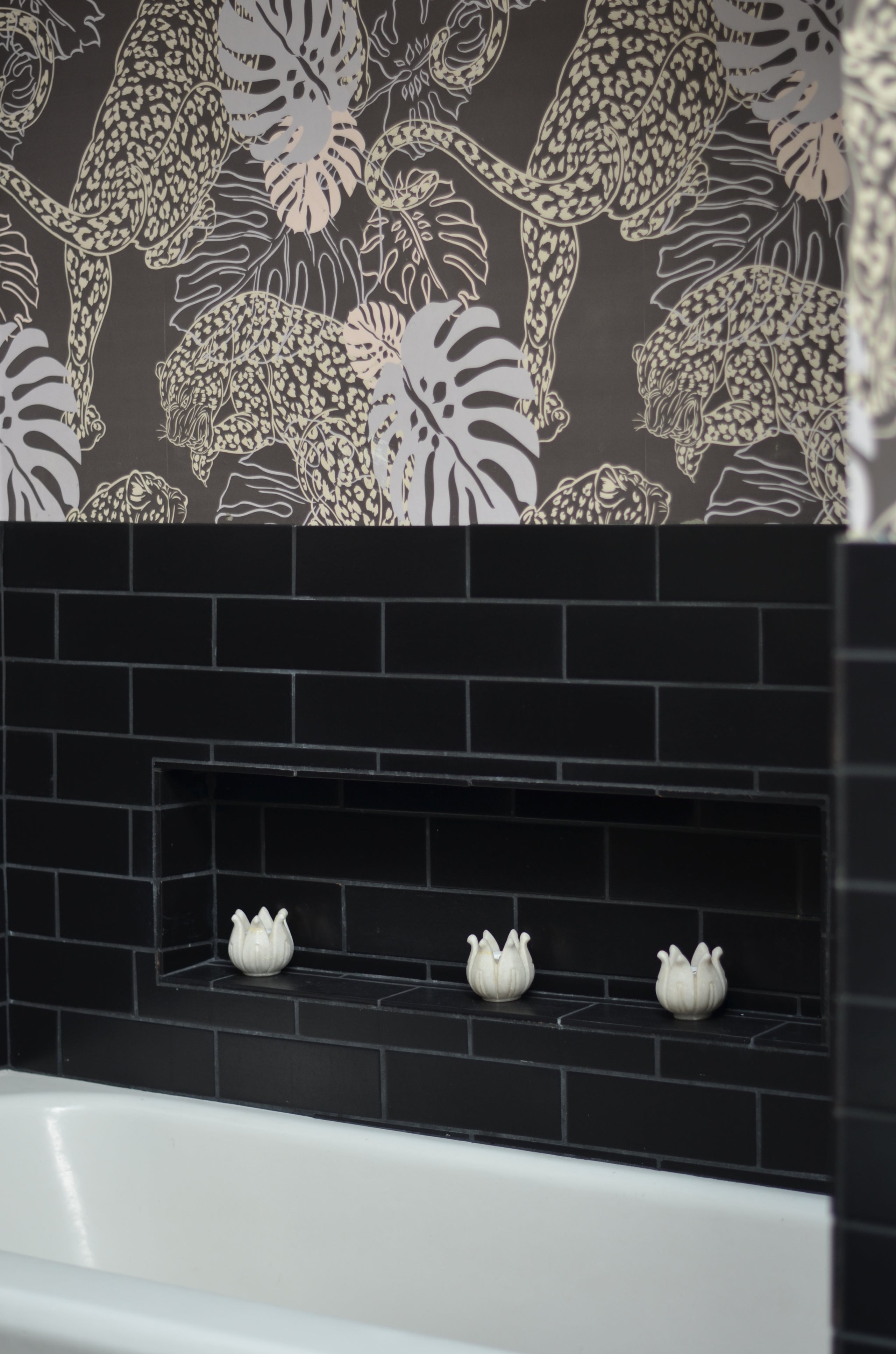 3x9 Original Ceramic Tile in Raven Matte