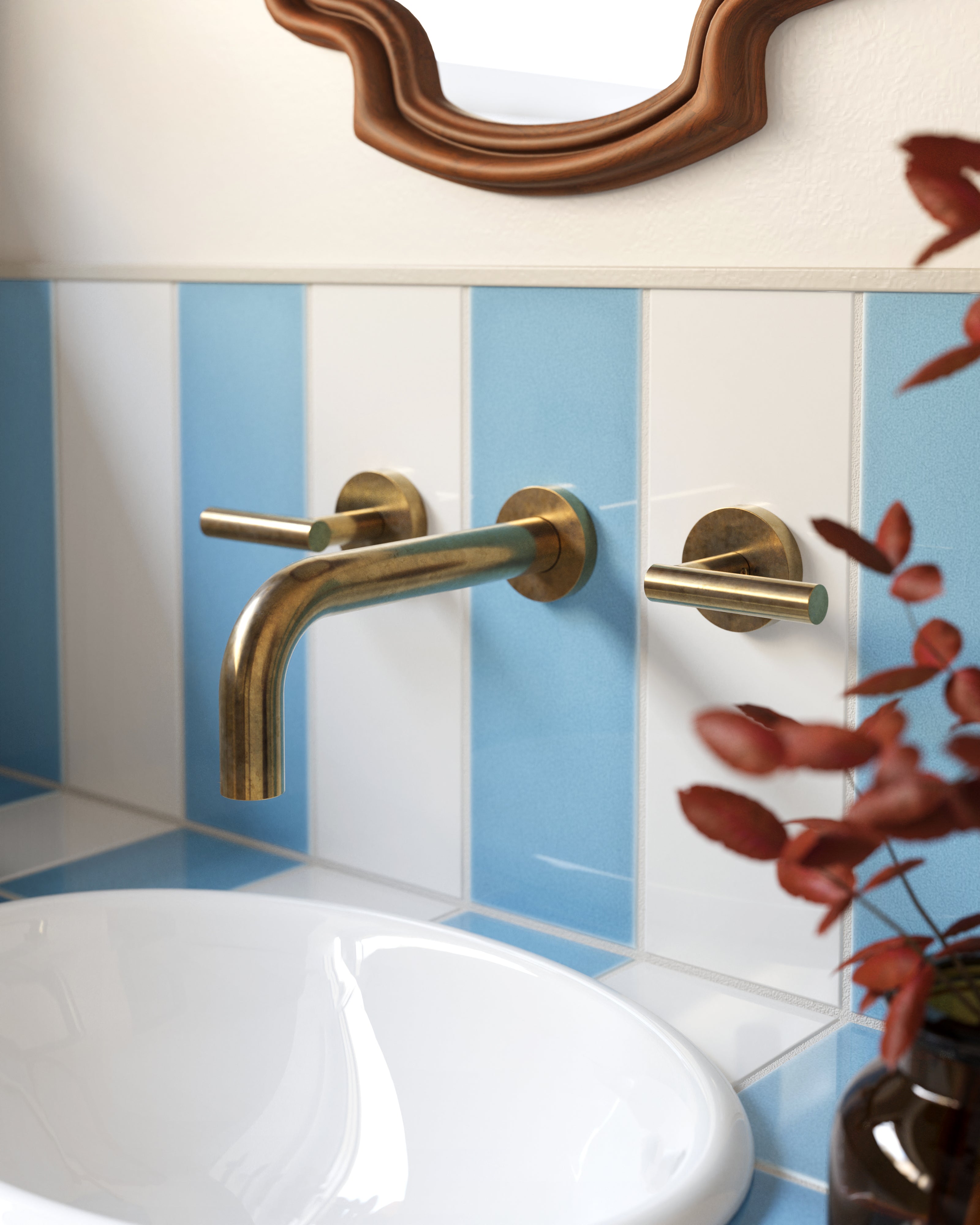 4x12 Original Ceramic Tile in Calcite Gloss