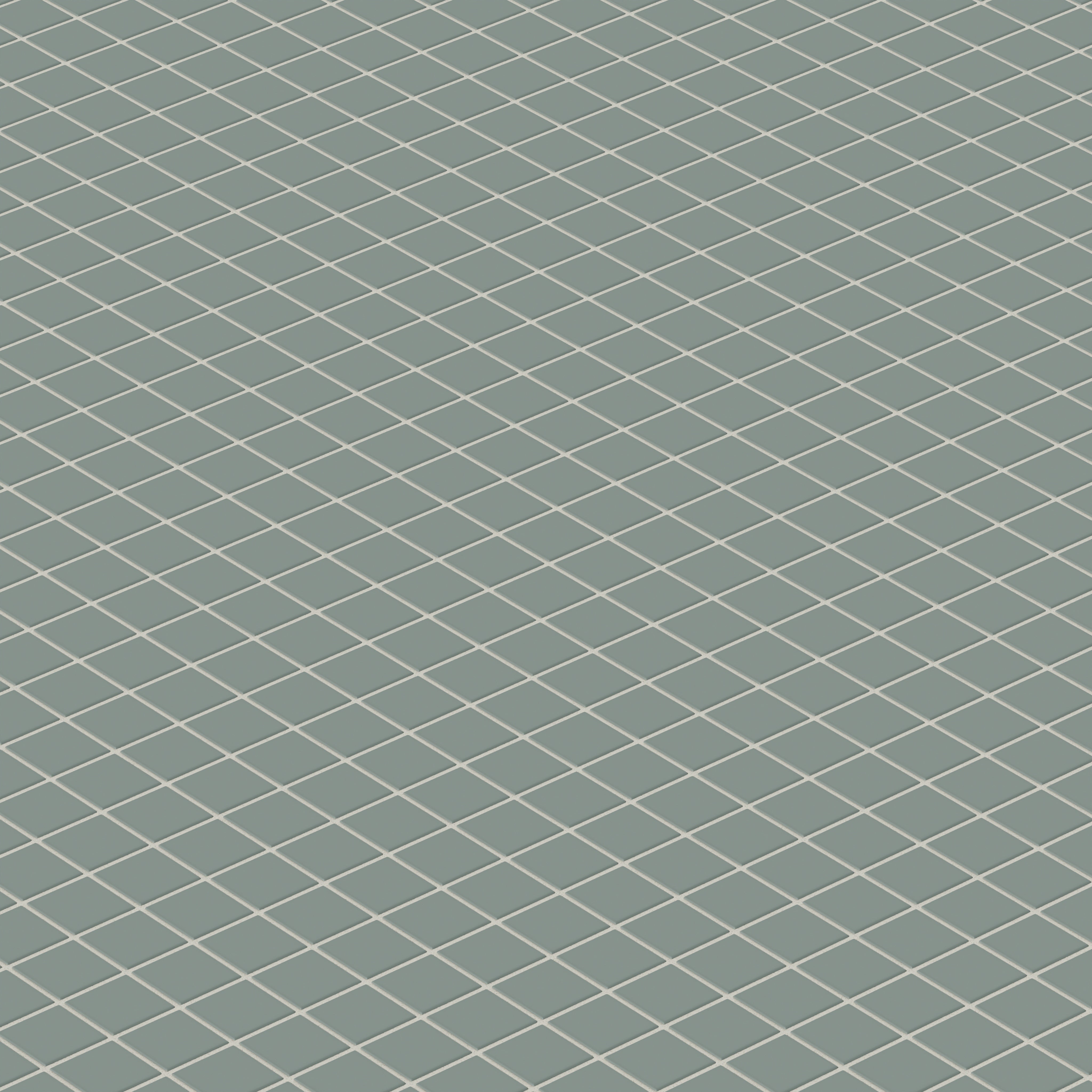2x2 Straight Set Sheeted Original Ceramic Mosaic Tile in Flagstone Matte