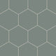 8" Hexagon Original Ceramic Tile in Flagstone Matte