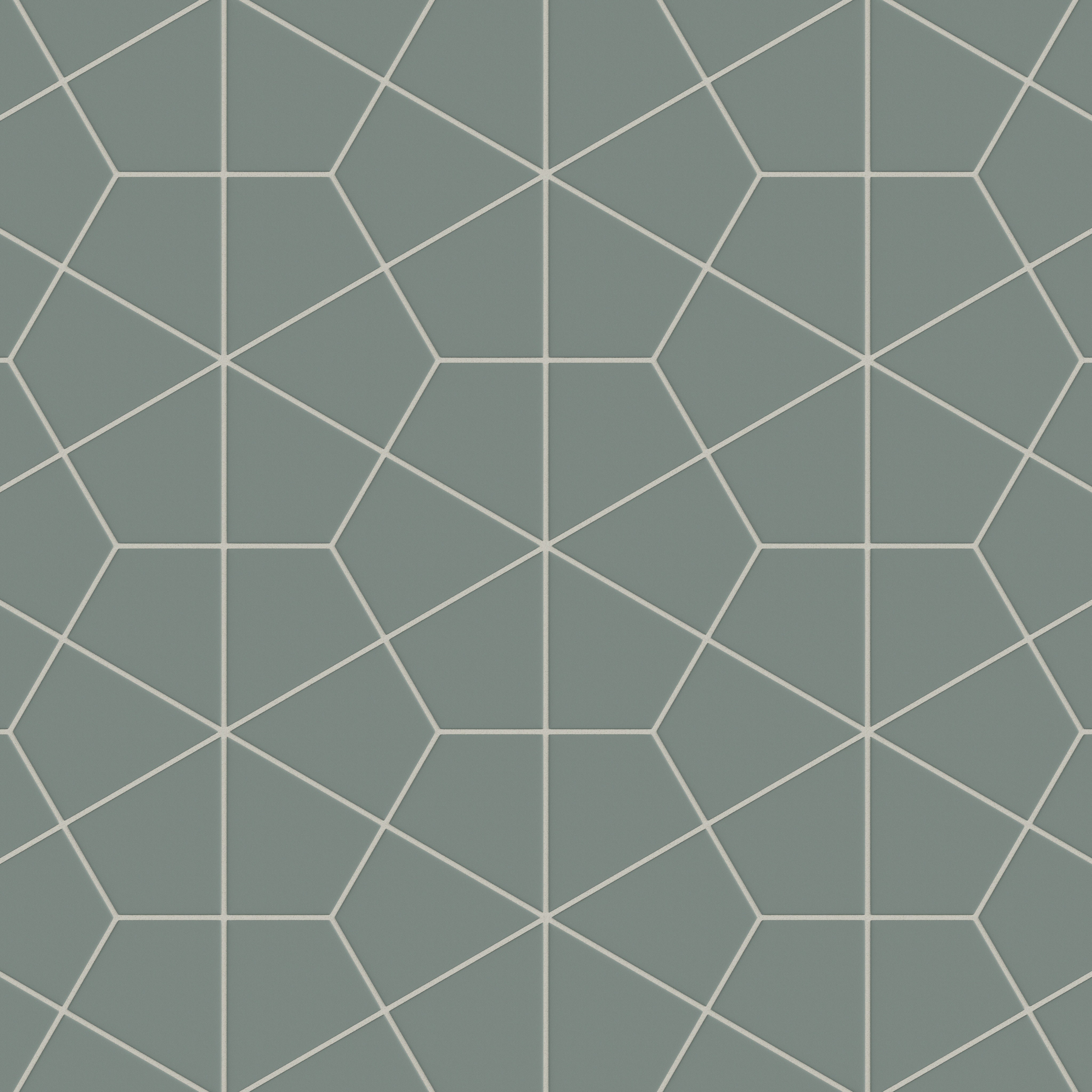 Hexite Original Ceramic Tile in Flagstone Matte