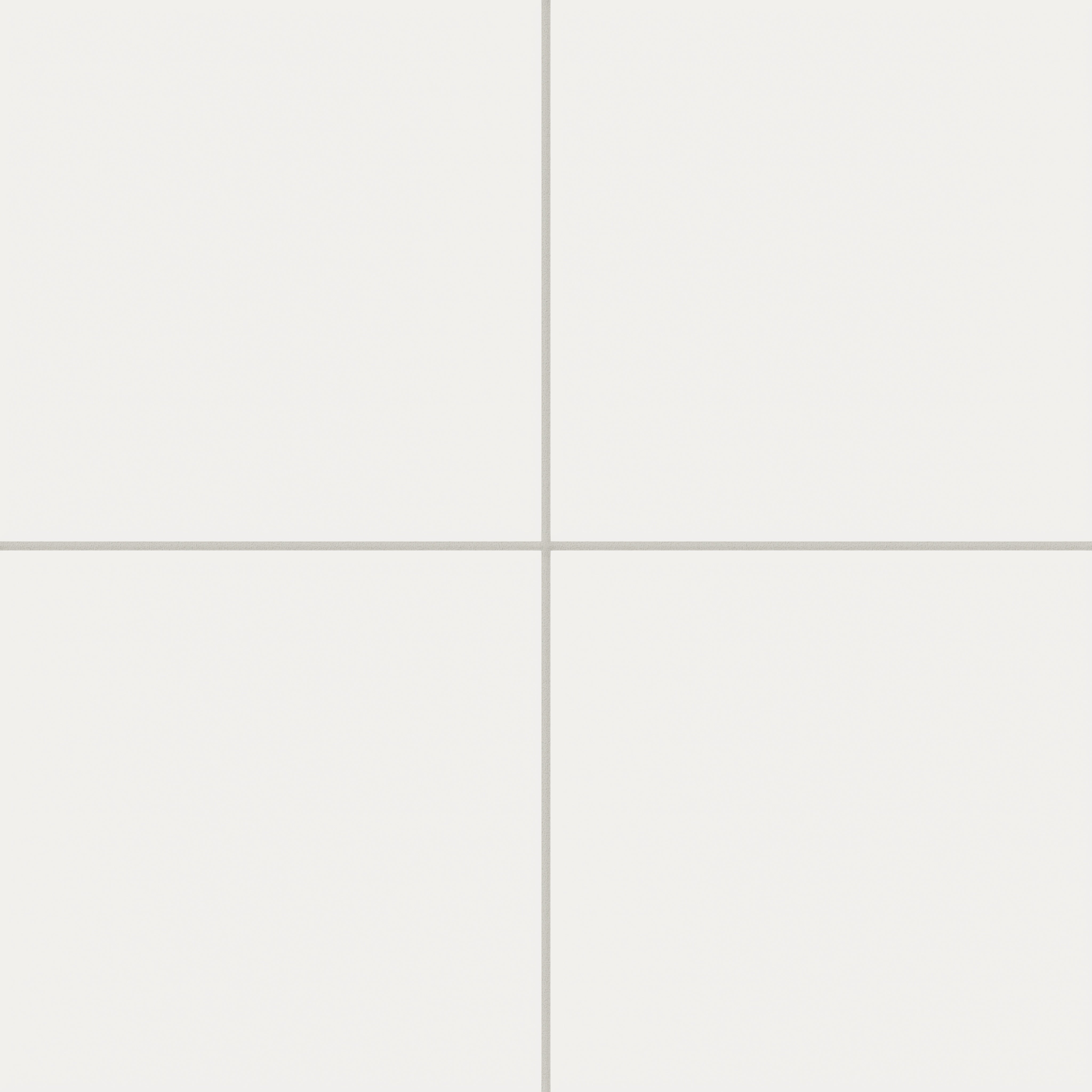 12x12 Natural Press Ceramic Tile in Flake White Matte