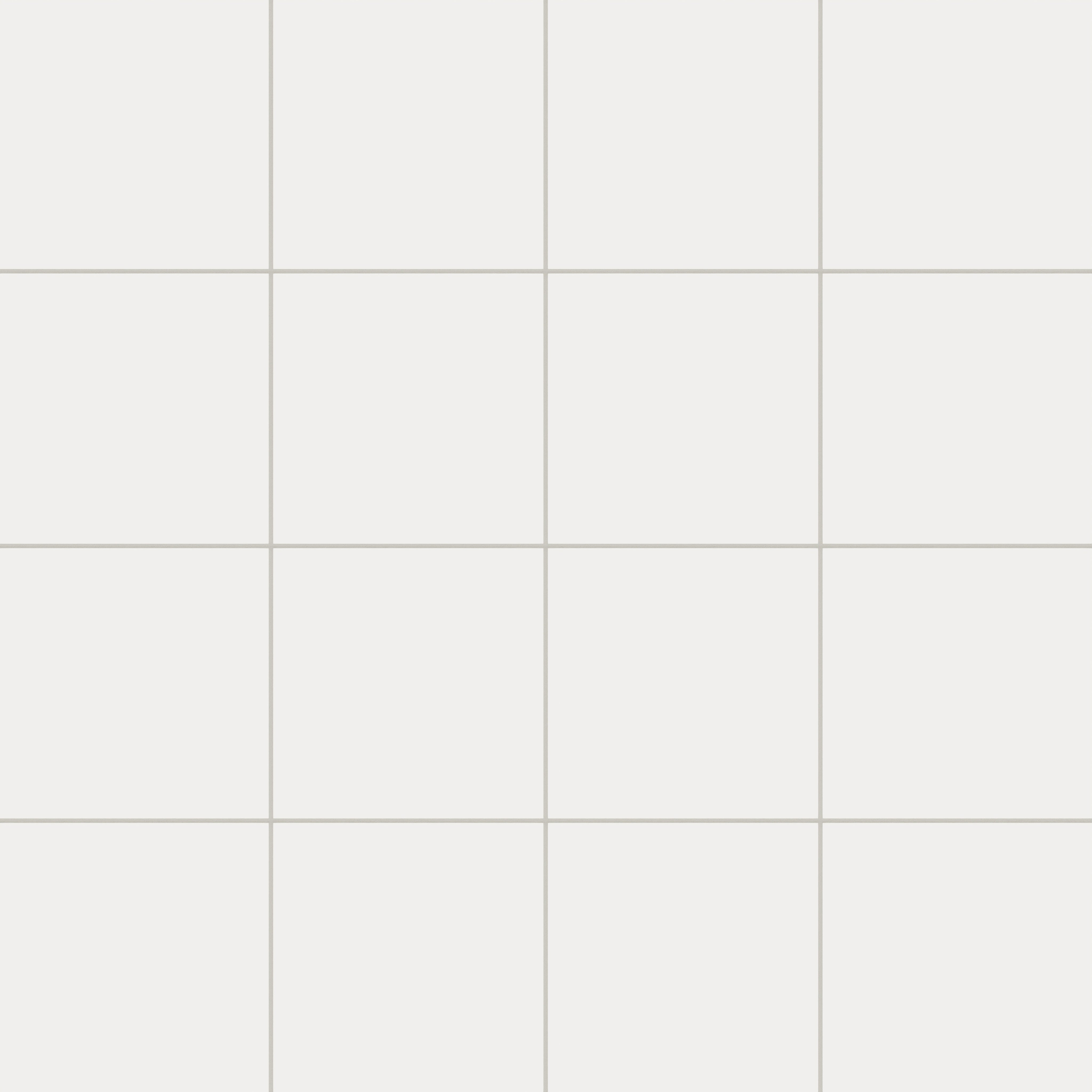 12x12 Natural Press Ceramic Tile in Flake White Matte