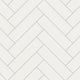 3x12 Natural Press Ceramic Tile in Flake White Matte