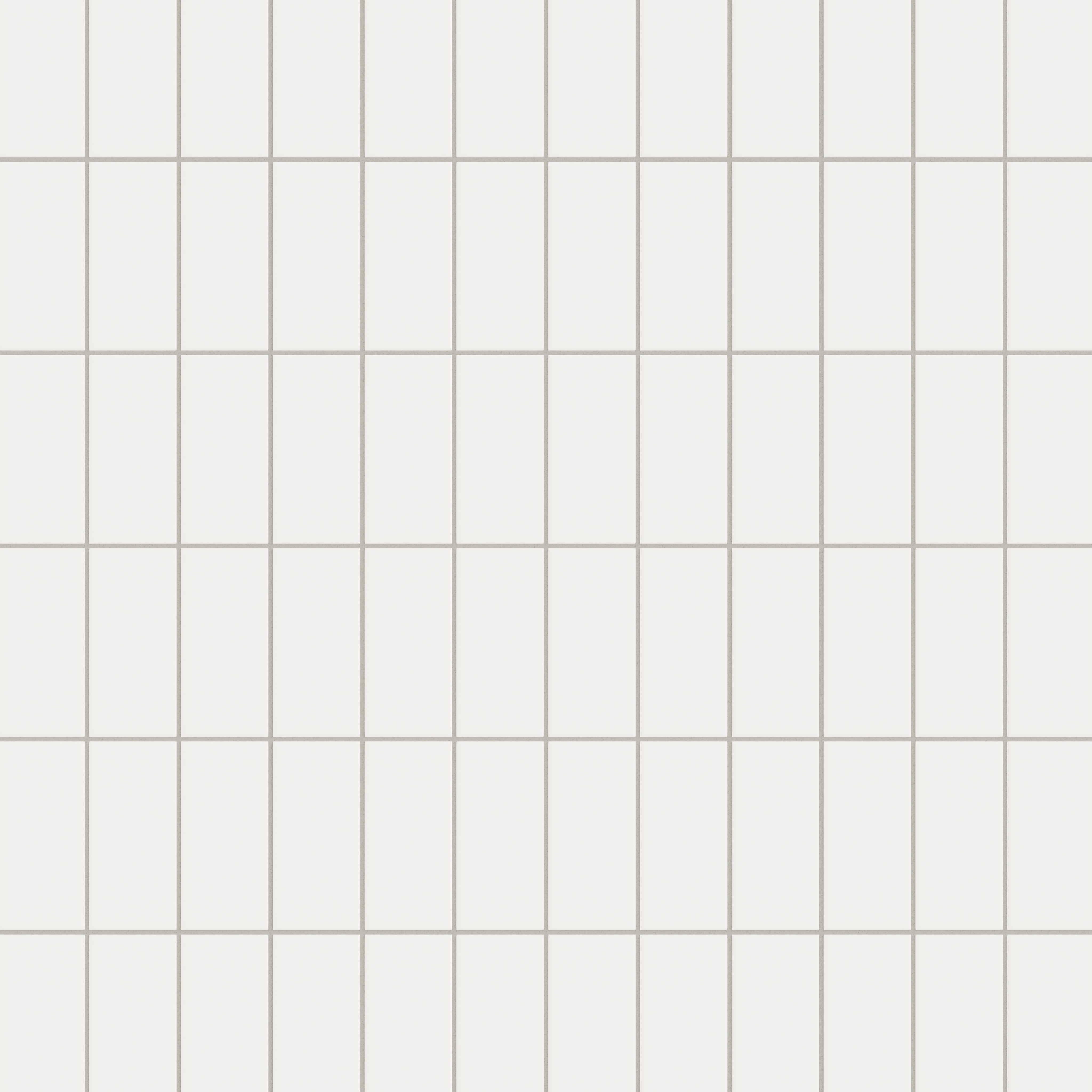 3x6 Natural Press Ceramic Tile in Flake White Matte