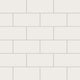 4x8 Natural Press Ceramic Tile in Flake White Matte
