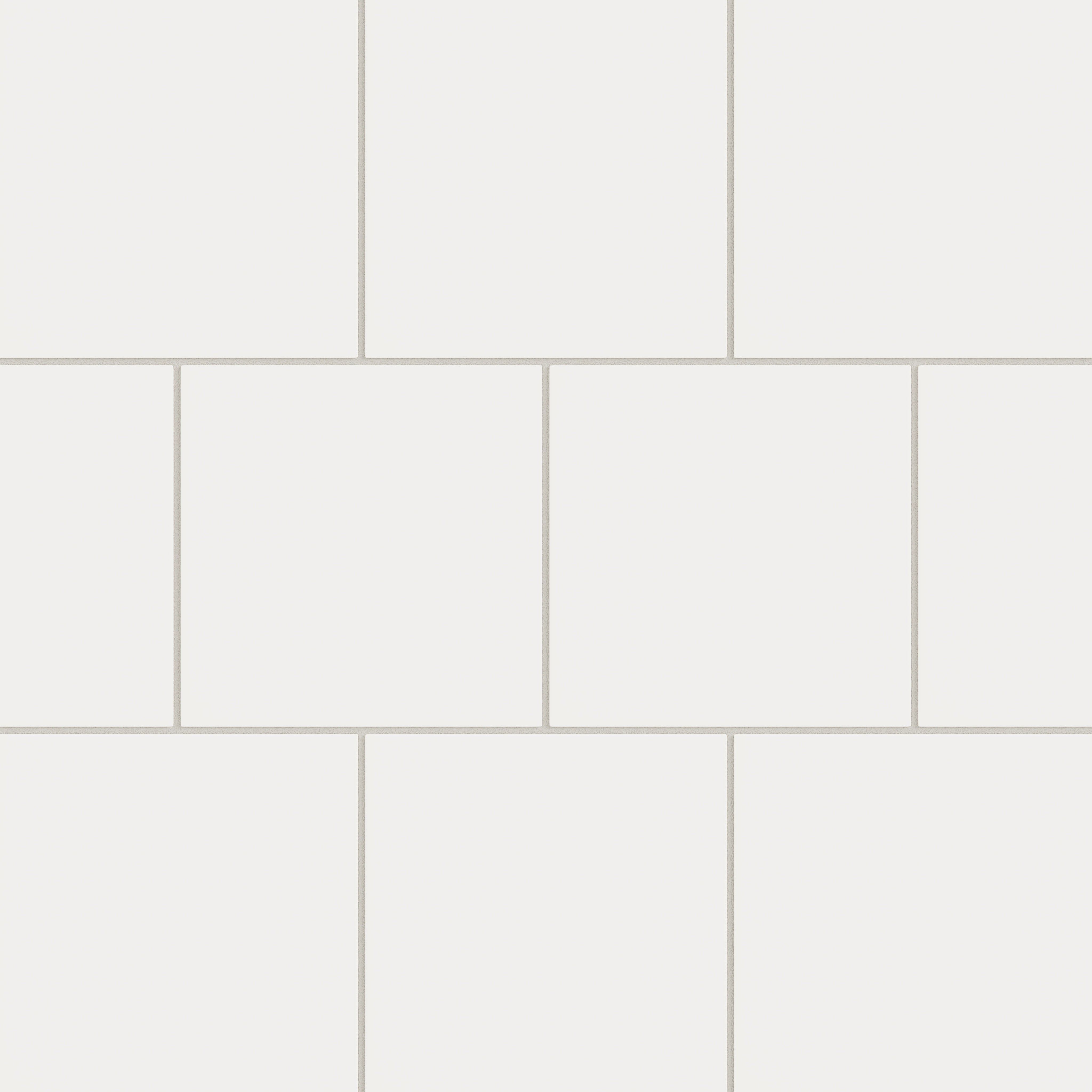 8x8 Natural Press Ceramic Tile in Flake White Matte