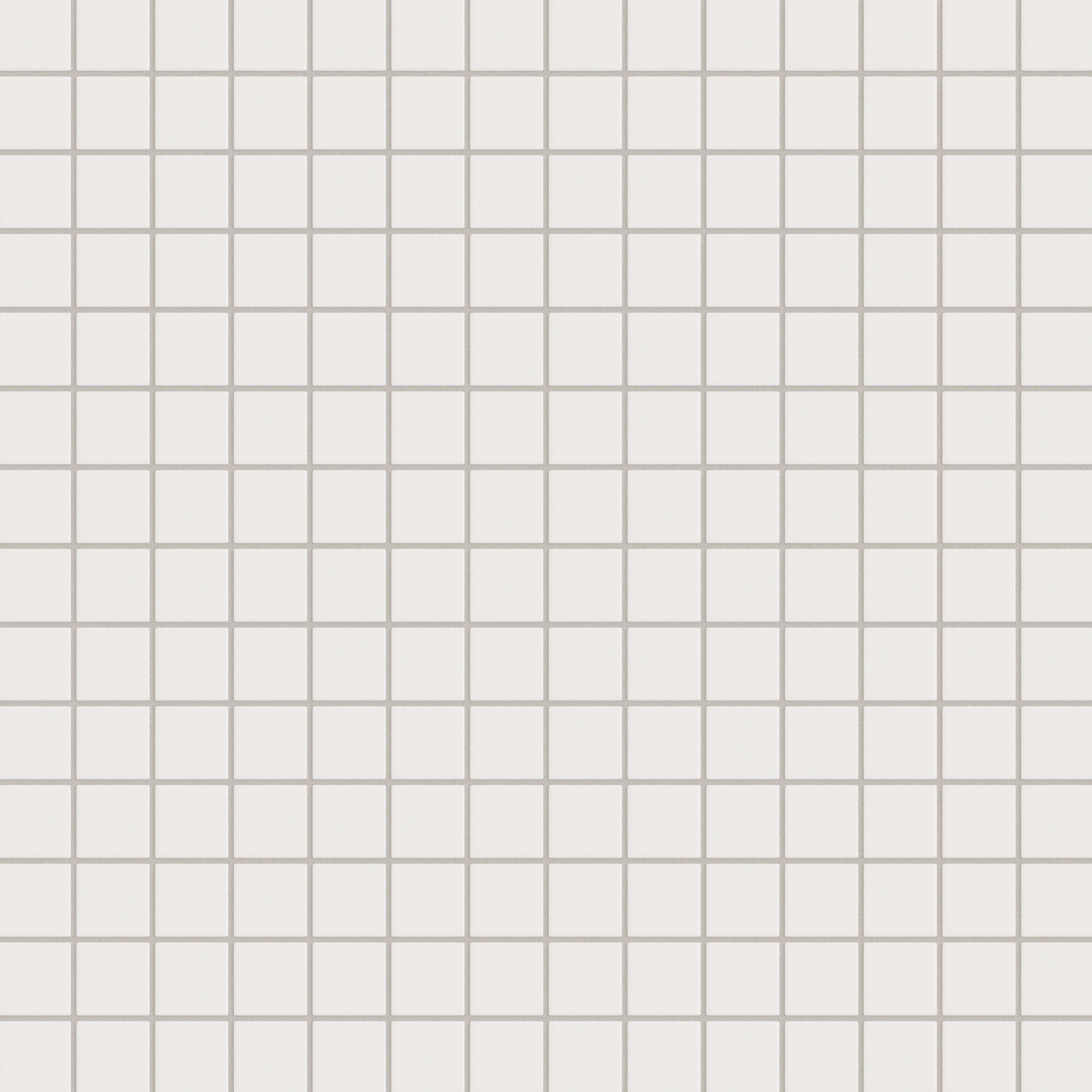 2x2 Straight Set Sheeted Original Ceramic Mosaic Tile in Frost Matte