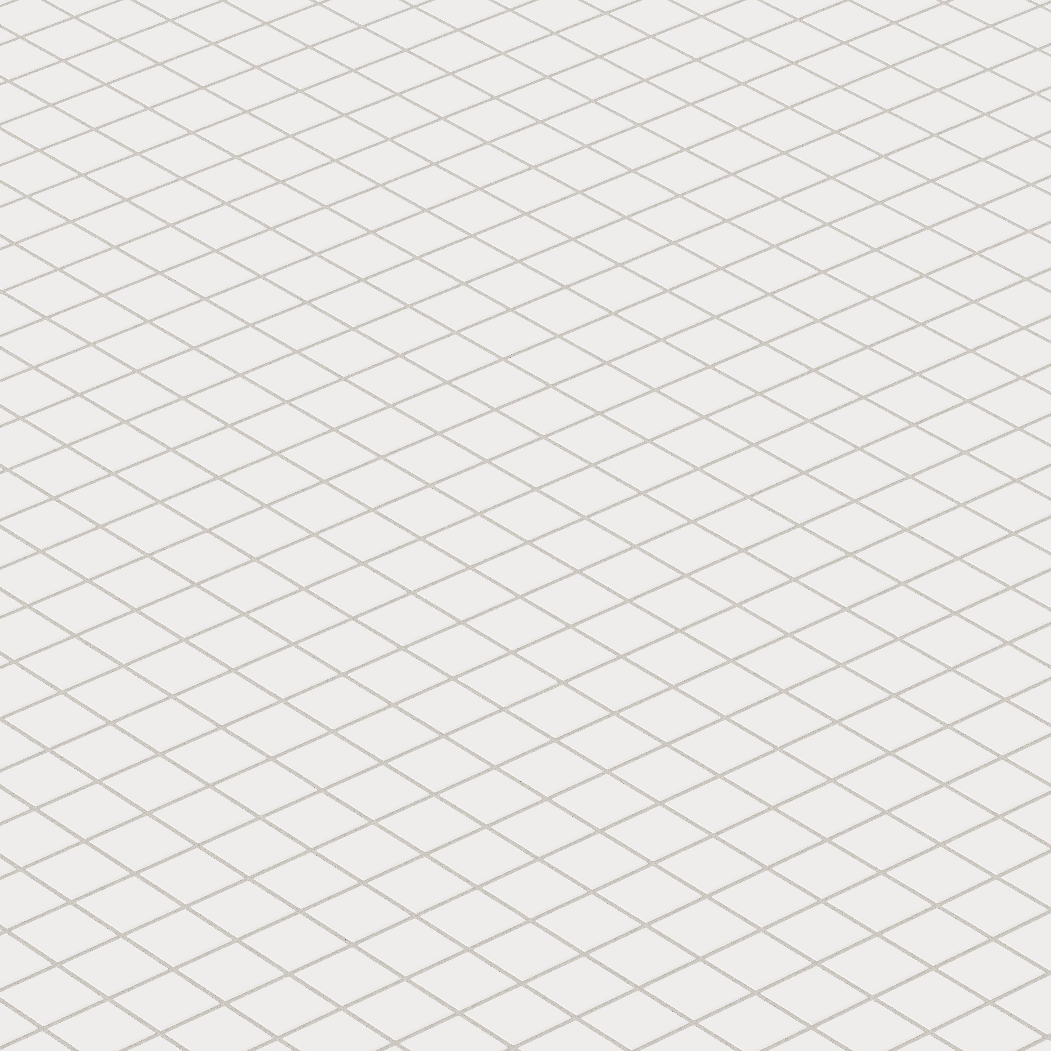 2x2 Straight Set Sheeted Original Ceramic Mosaic Tile in Frost Matte