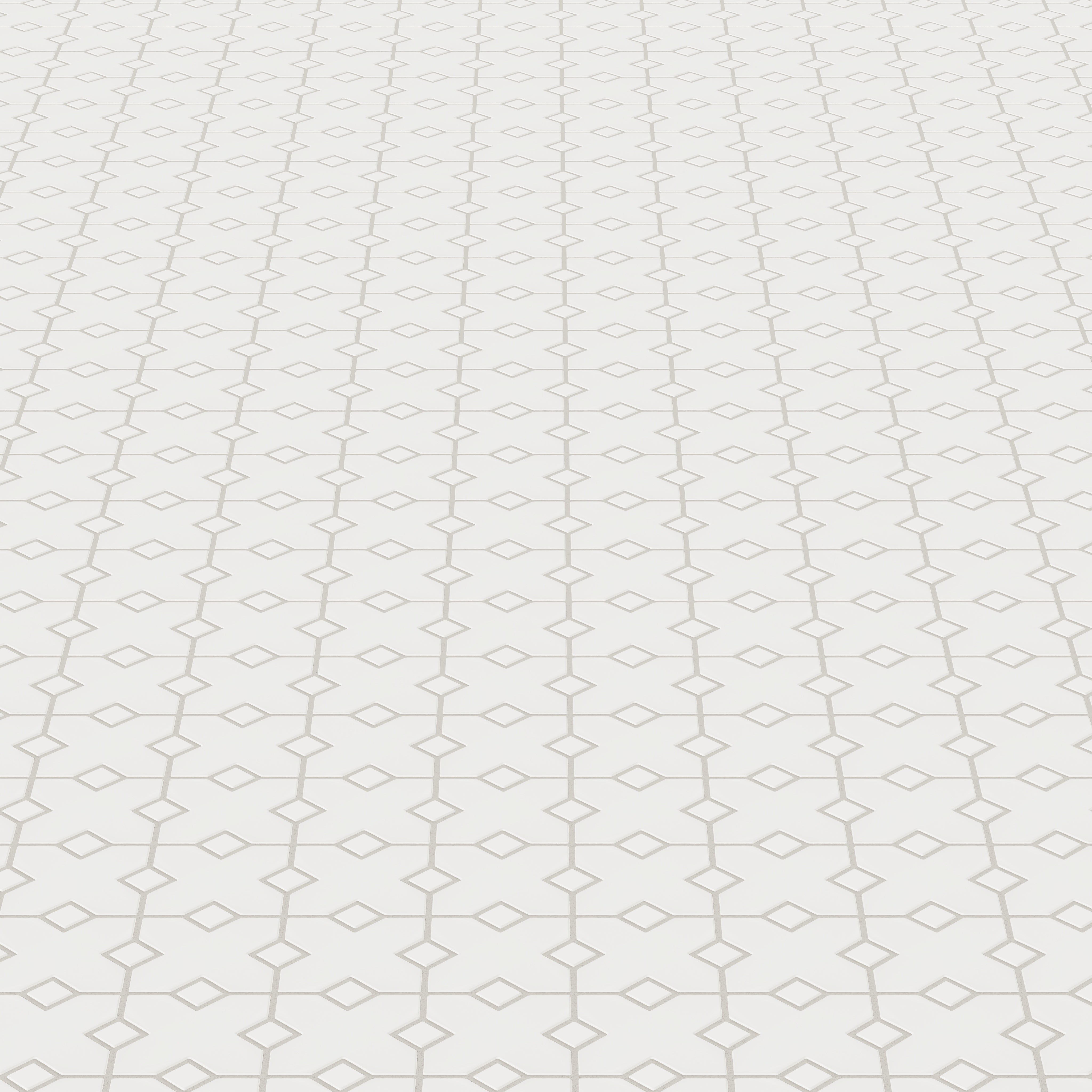 Hacienda Sheeted Original Ceramic Tile in Frost Matte