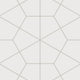 Hexite Original Ceramic Tile in Frost Matte