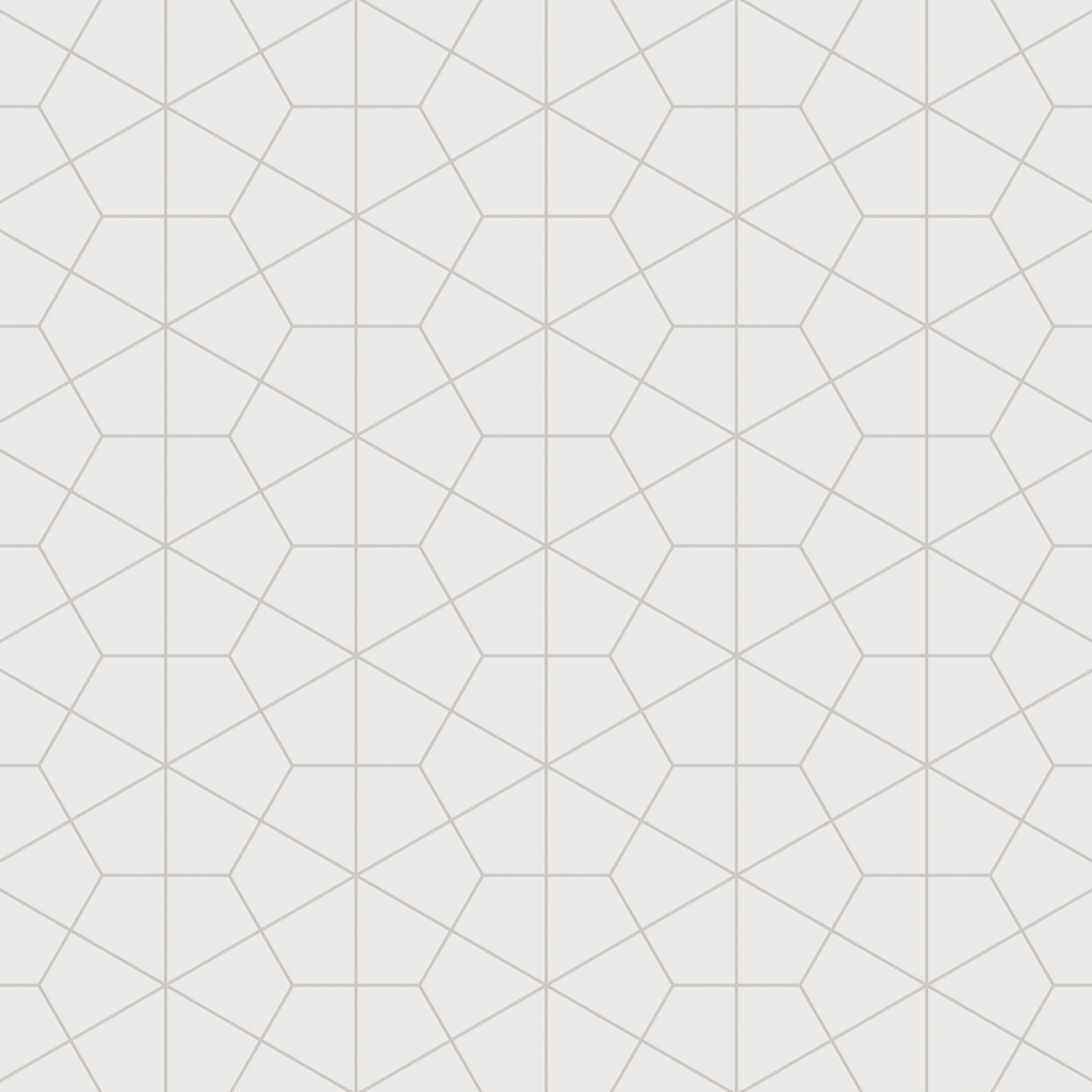 Hexite Original Ceramic Tile in Frost Matte